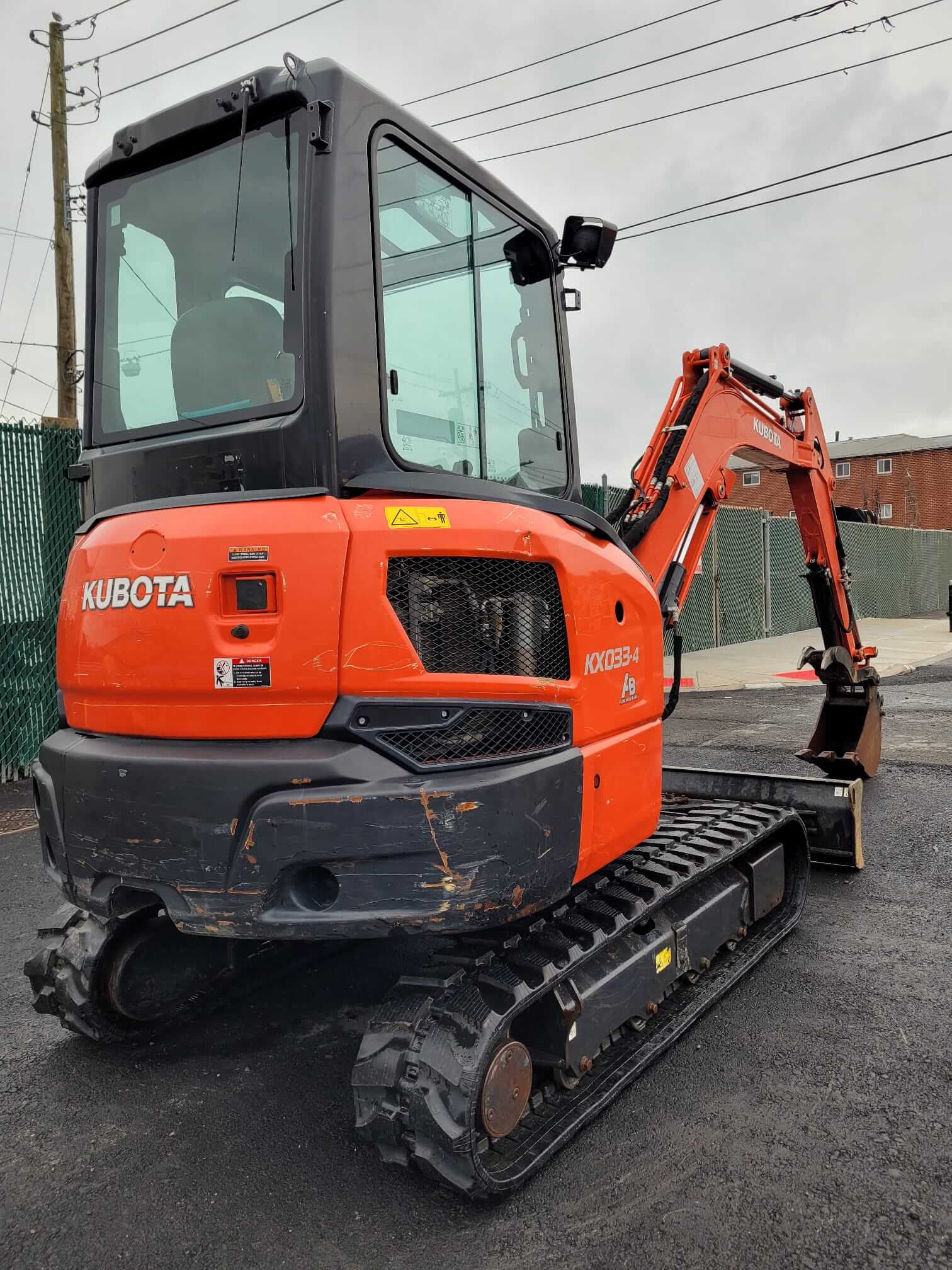 2017 Kubota KX033-4 Mini Excavator