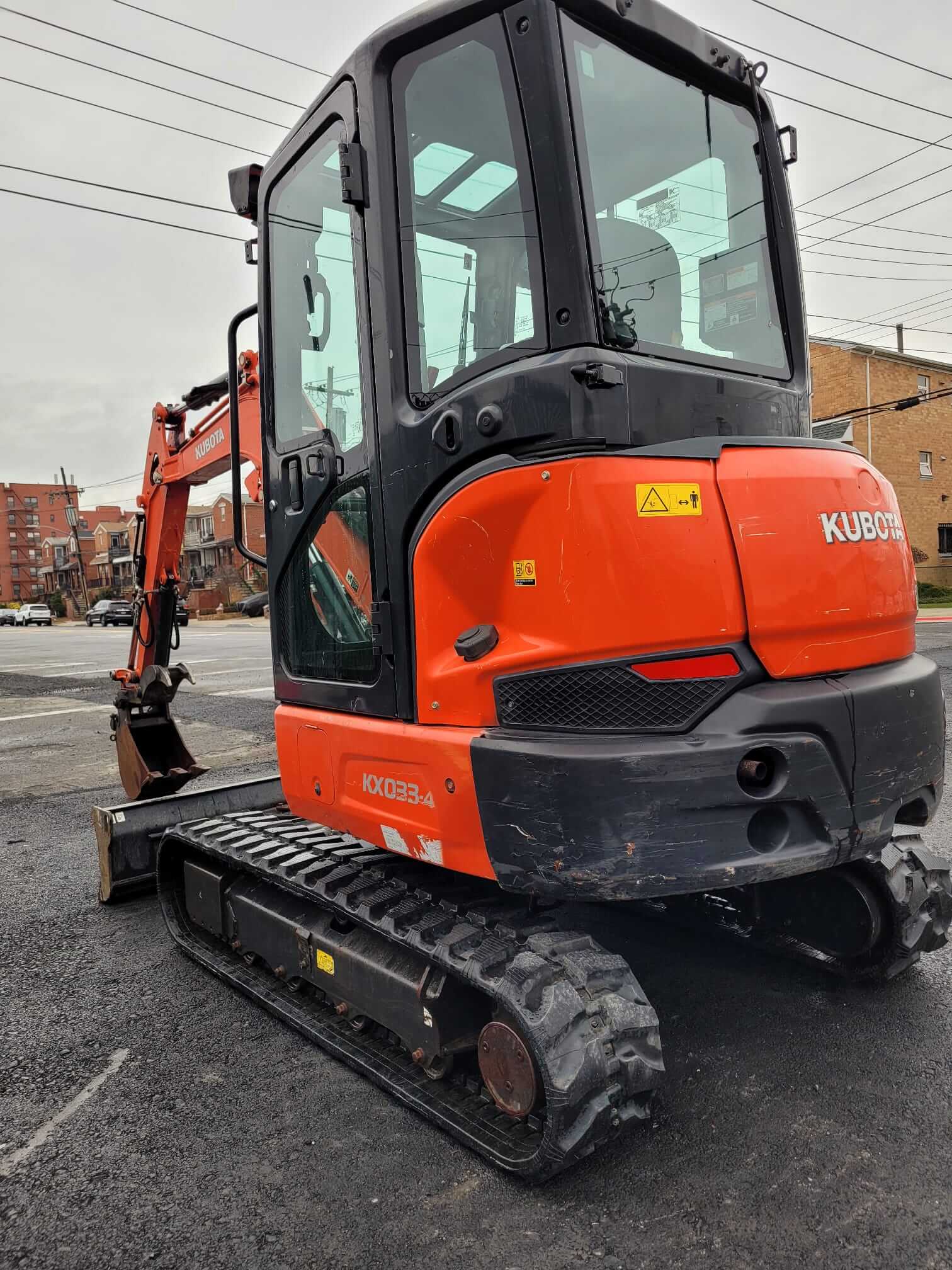 2017 Kubota KX033-4 Mini Excavator