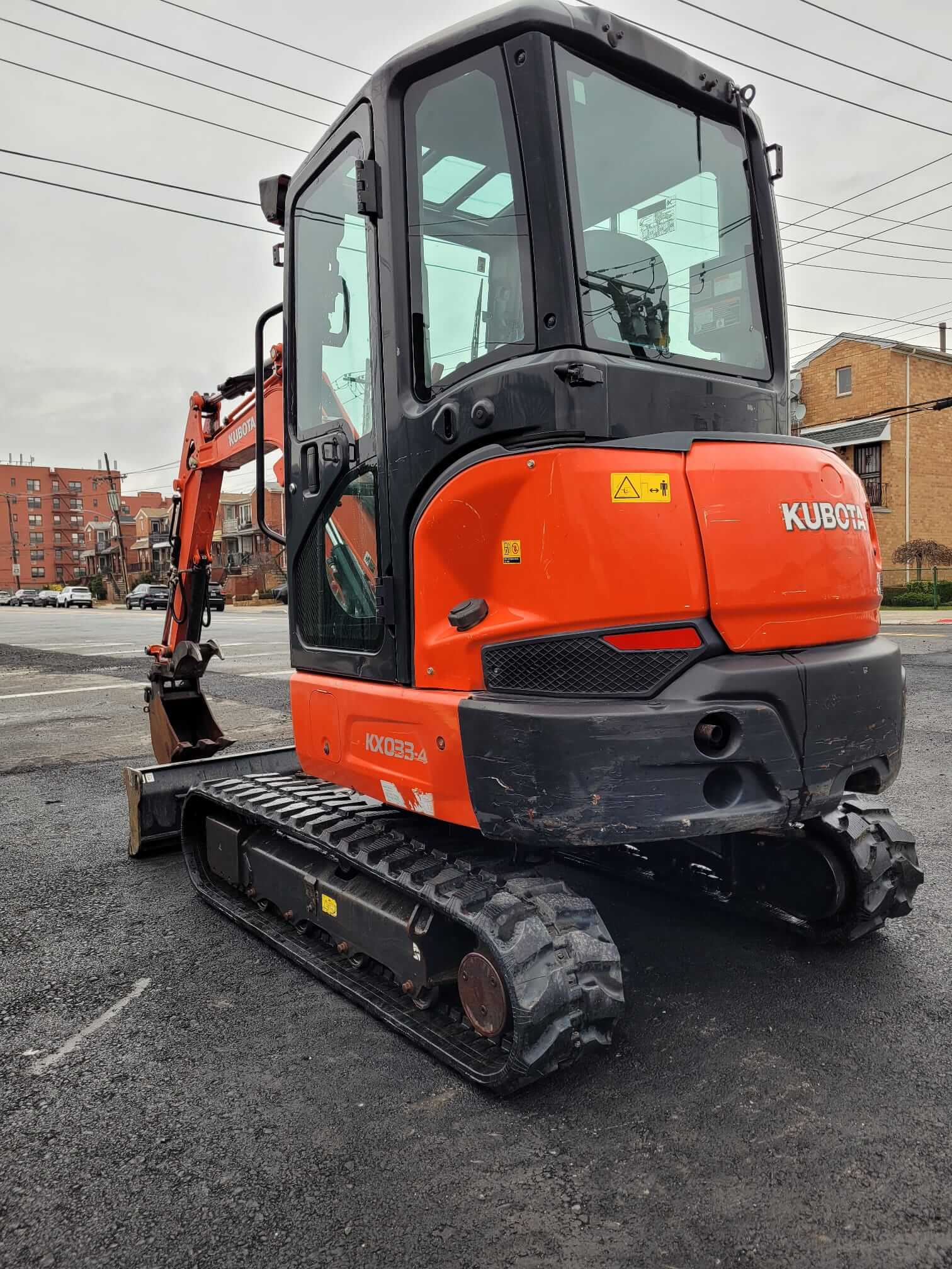 2017 Kubota KX033-4 Mini Excavator