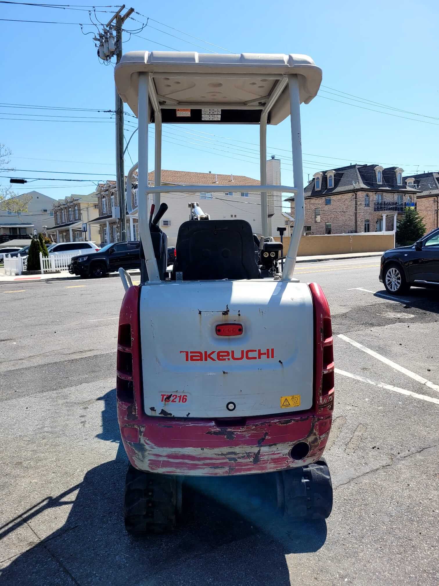 2017 Takeuchi TB216 Mini Excavator