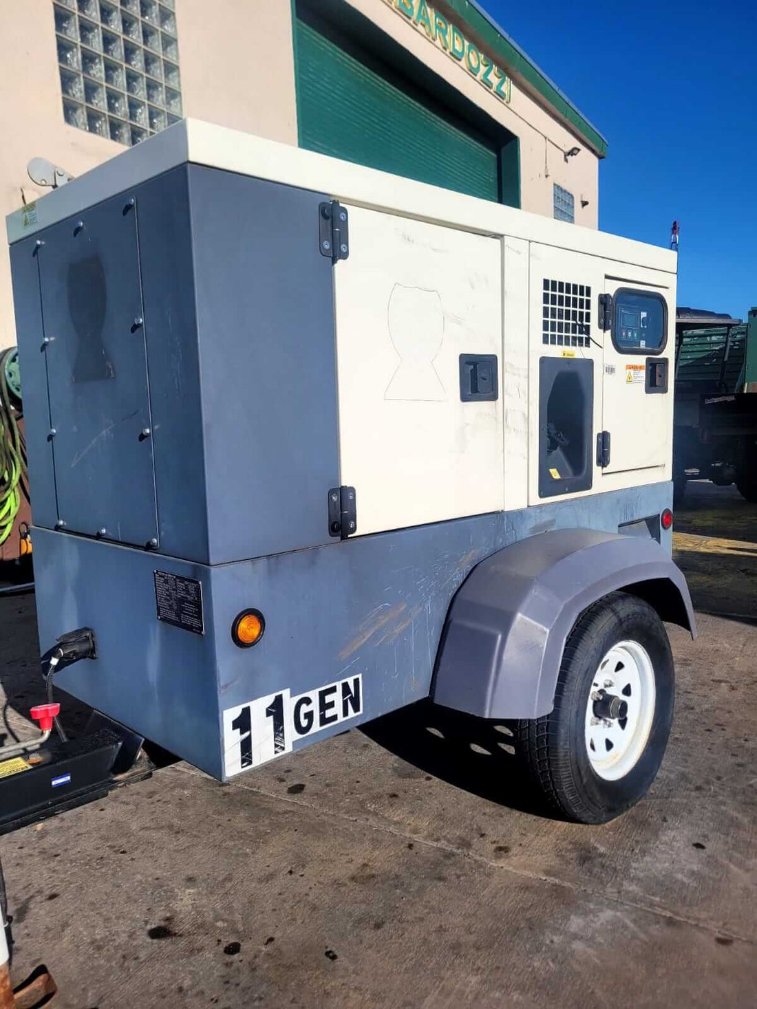 2017 Atlas Copco QAS45 (45kva) Towable Generator