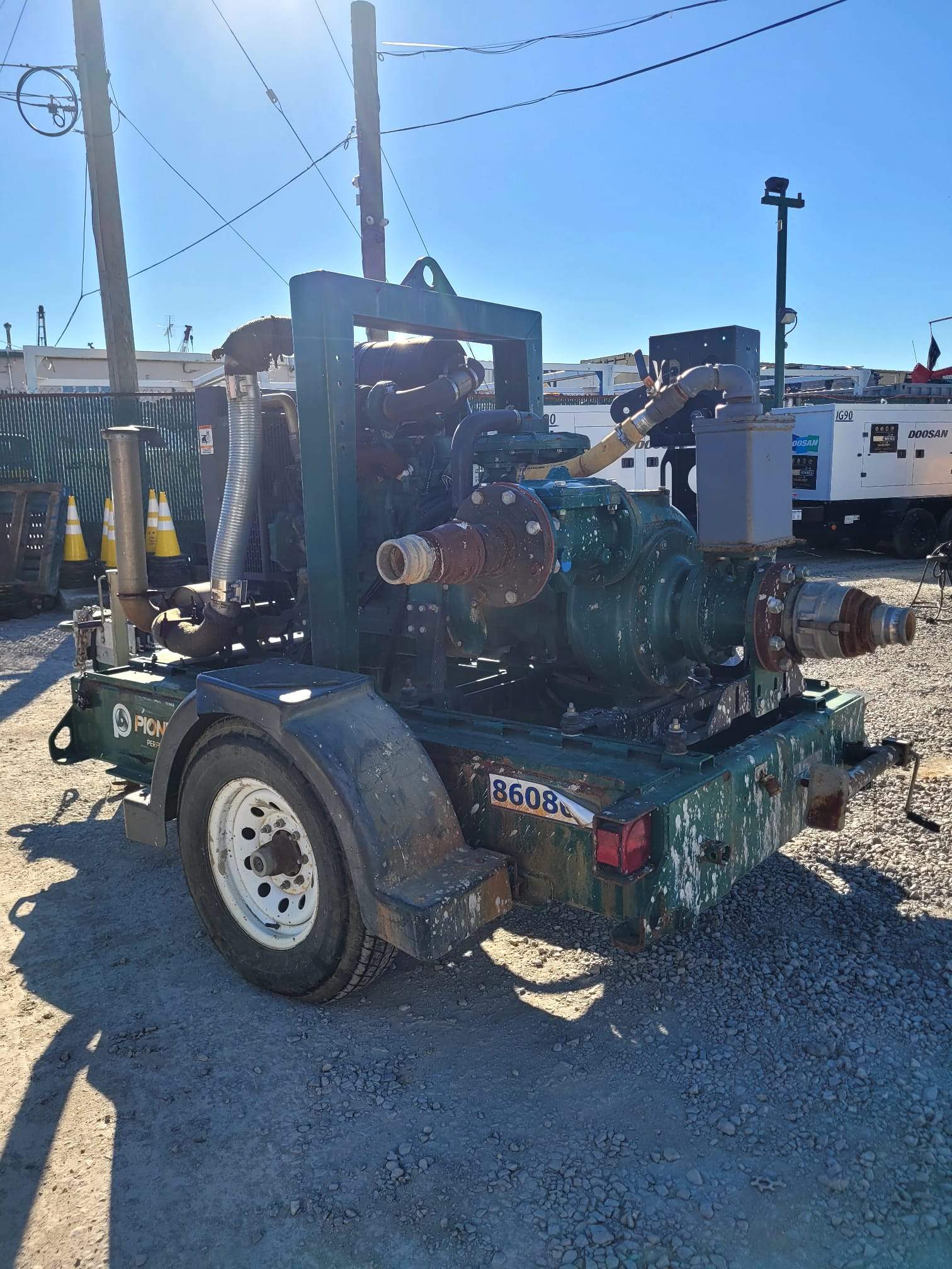 2017 Pioneer Pump PP66S12L71-4045TF290 Vacuum Assisted Centrifugal Pump-Diesel Driven Package