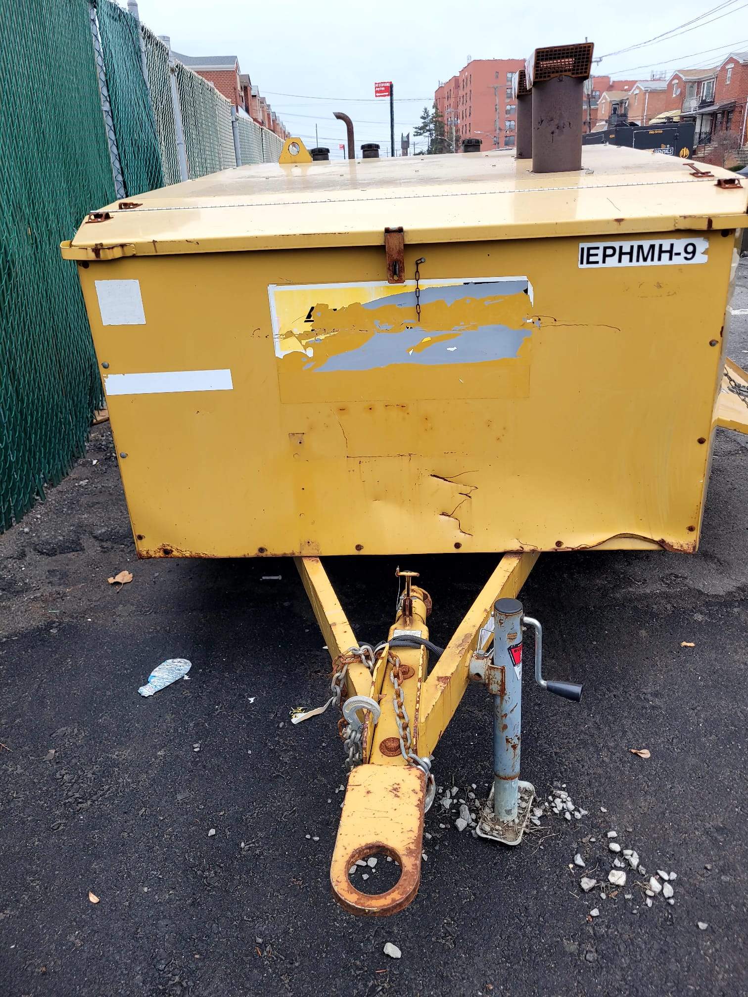 2011 Allmand Maxi Heat MH1000 Portable Heater-Hours: 5,589