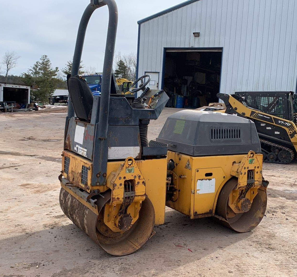 1998 Stone Wolfpac 6400B Vibratory Asphalt Roller
