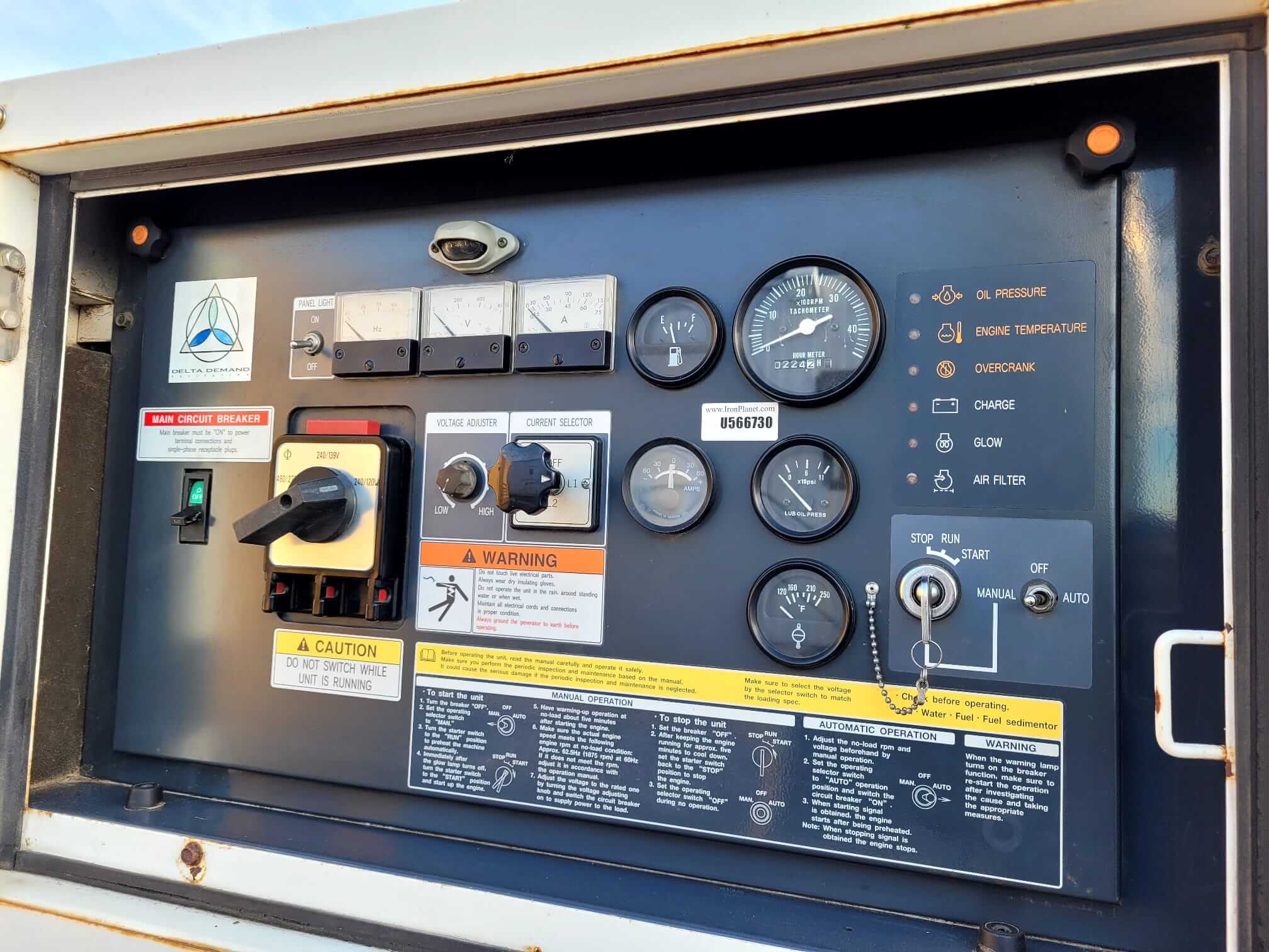 2006 Airman SDG45S Towable Generator