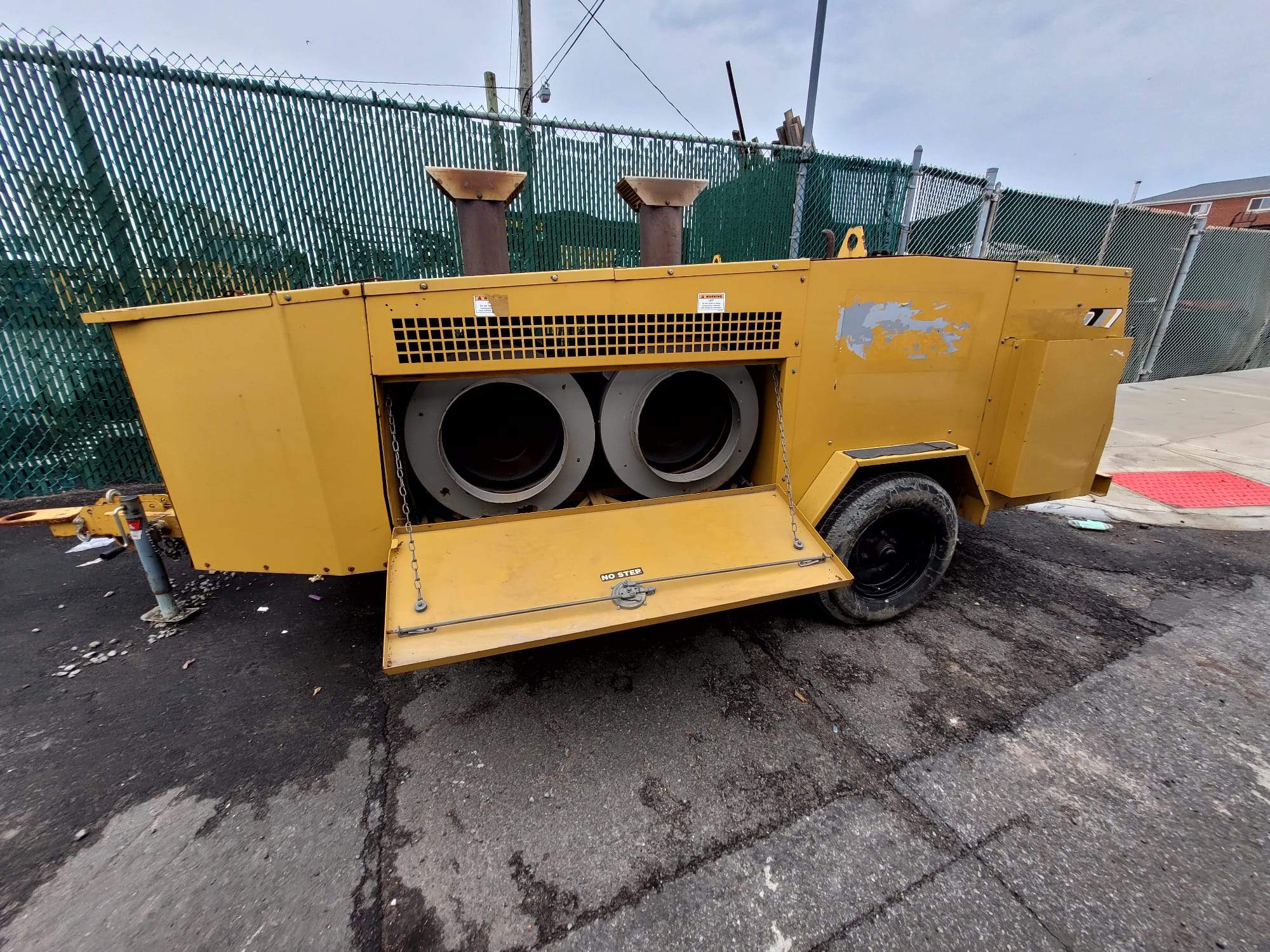 2011 Allmand Maxi Heat MH1000 Portable Heater-Hours: 5,589