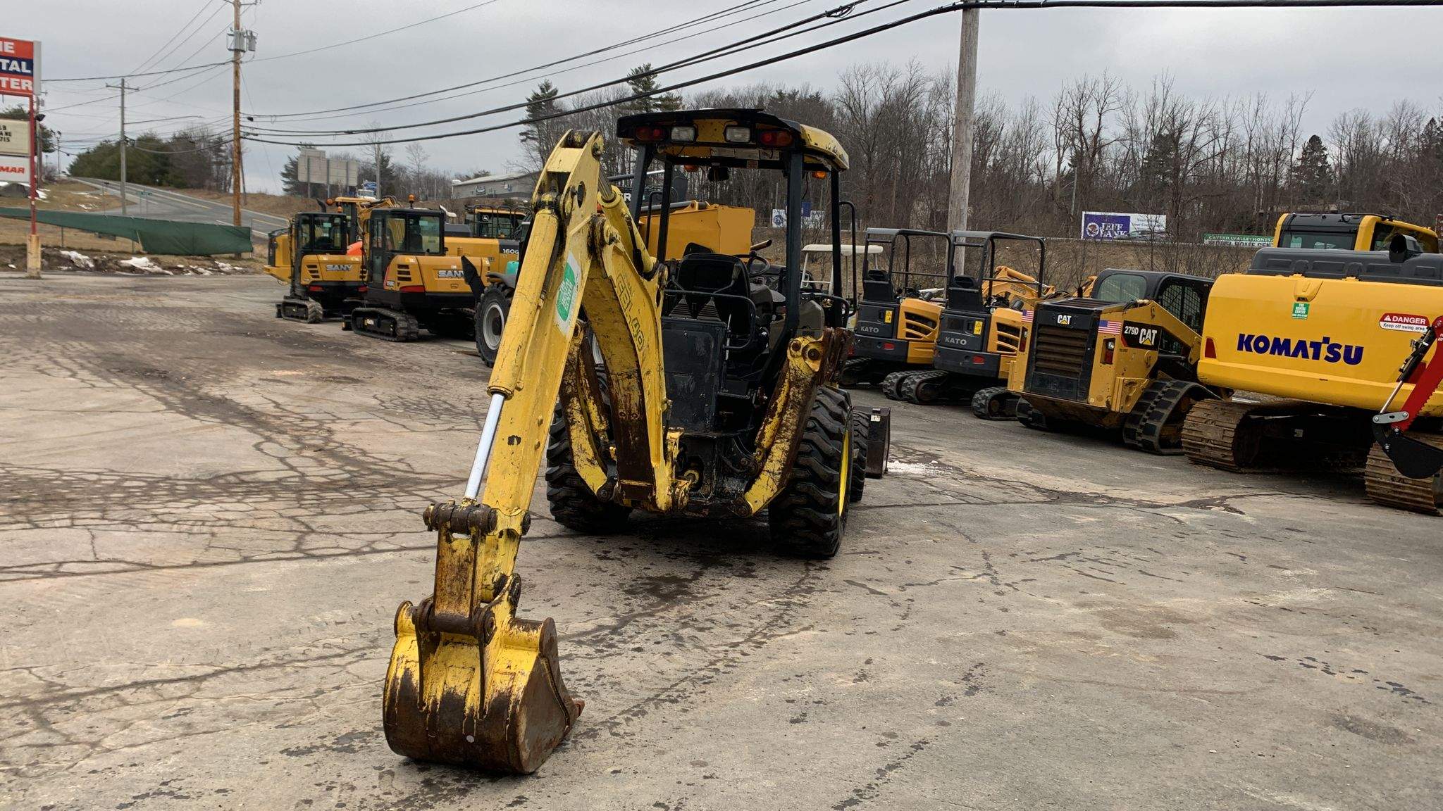 2007 Yanmar CBL40 Loader Backhoe