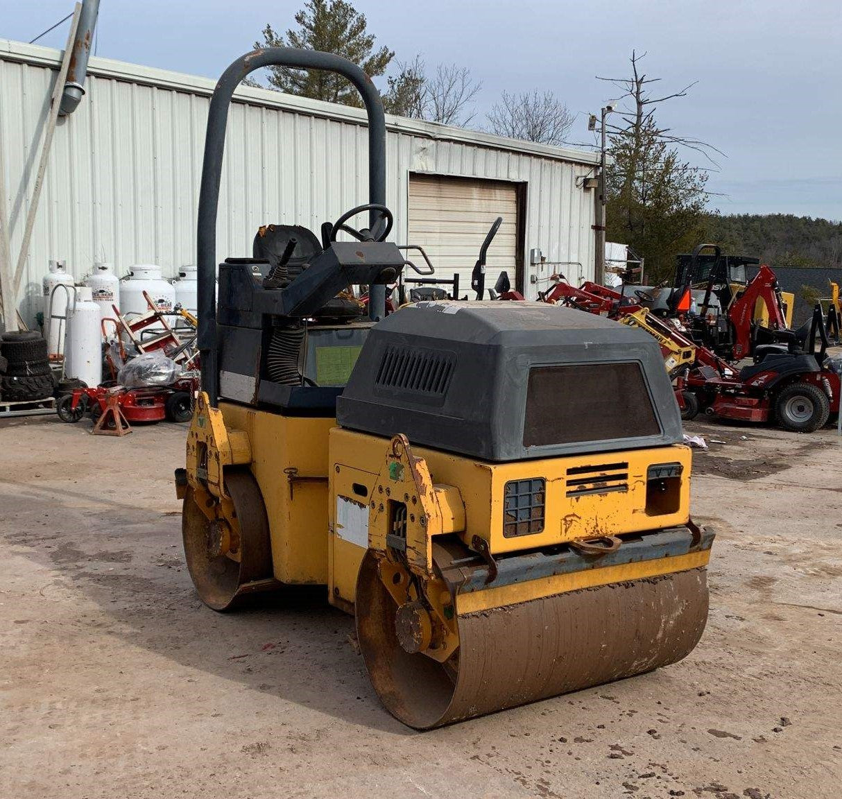 1998 Stone Wolfpac 6400B Vibratory Asphalt Roller