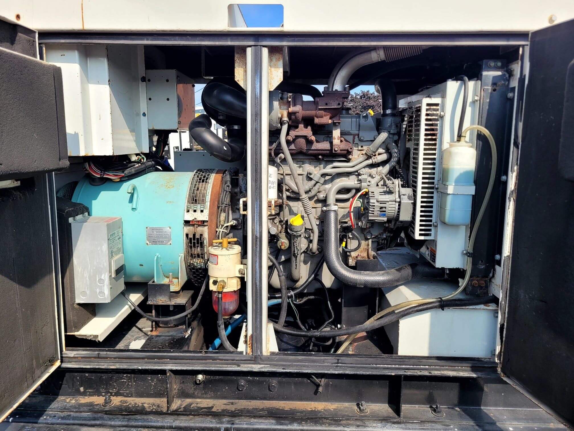 2006 Multiquip Whisperwatt DCA-45SSIU3 Towable Generator