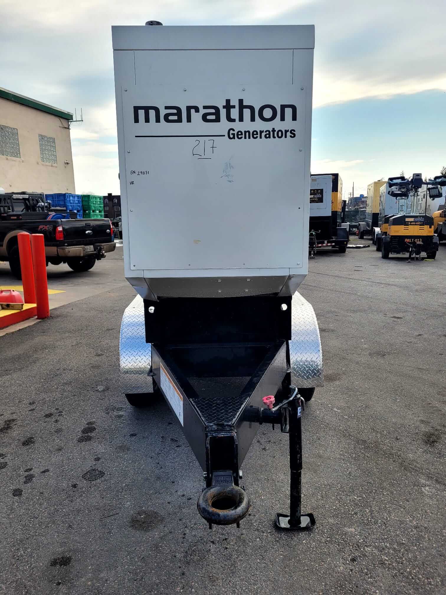 2013 Marathon 100KW (125kva) Towable Generator
