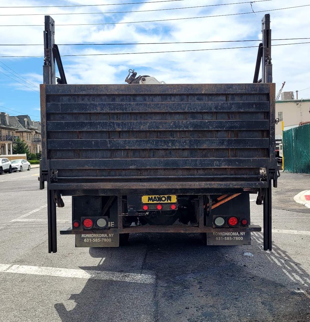 2005 Freightliner M2-106 Flatbed Knuckle Boom Truck With Lift Gate