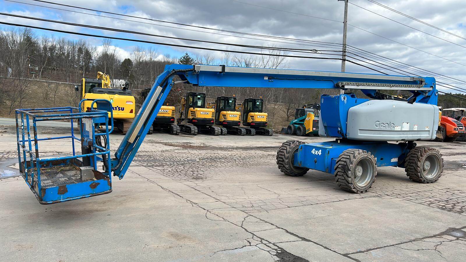 2013 Genie X80/60 Articulating Boom Lift