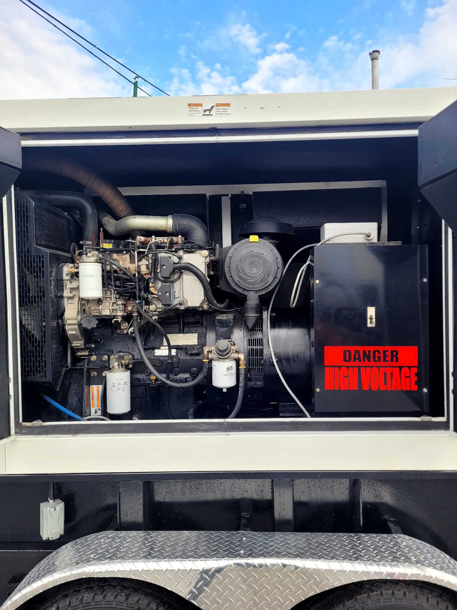2013 Marathon 100KW (125kva) Towable Generator