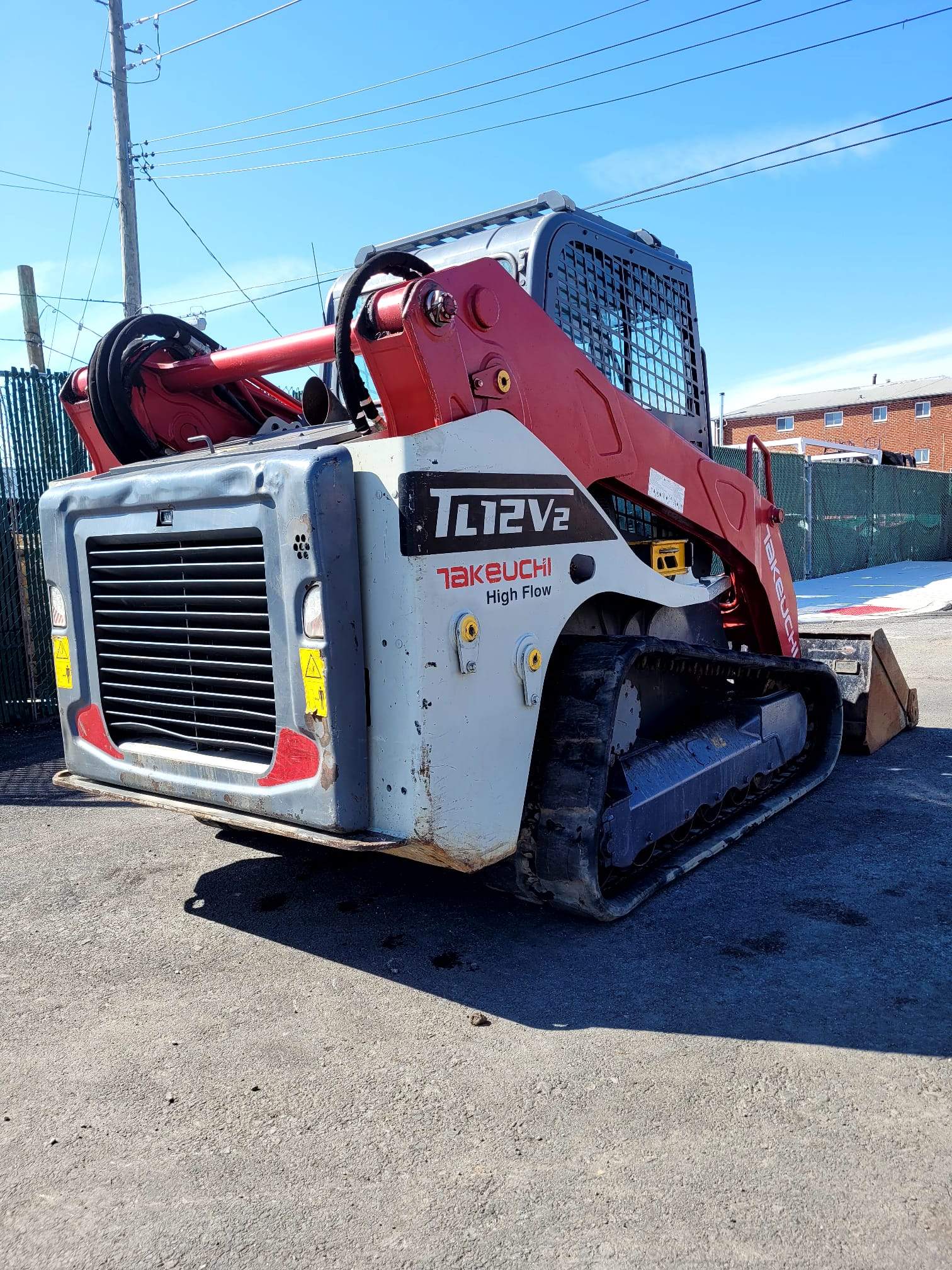2016 Takeuchi TL12V2 Track Skid Steer