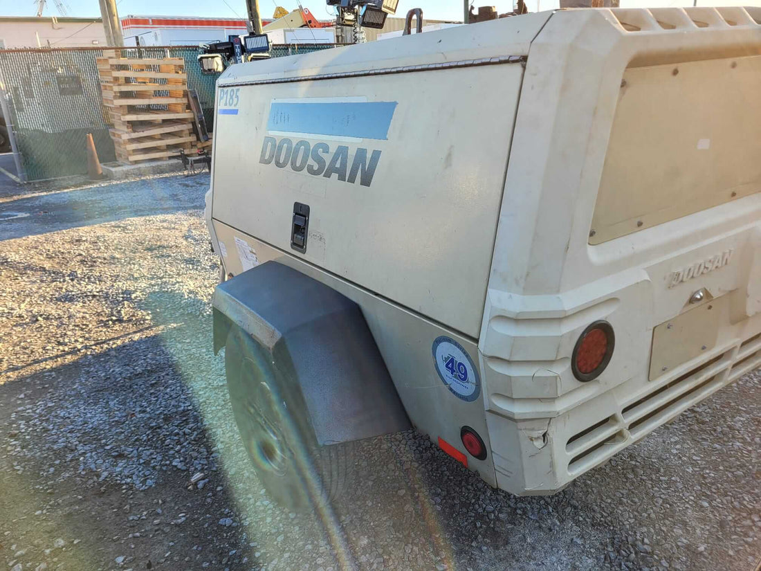 2013 Doosan P185WJD Towable Air Compressor