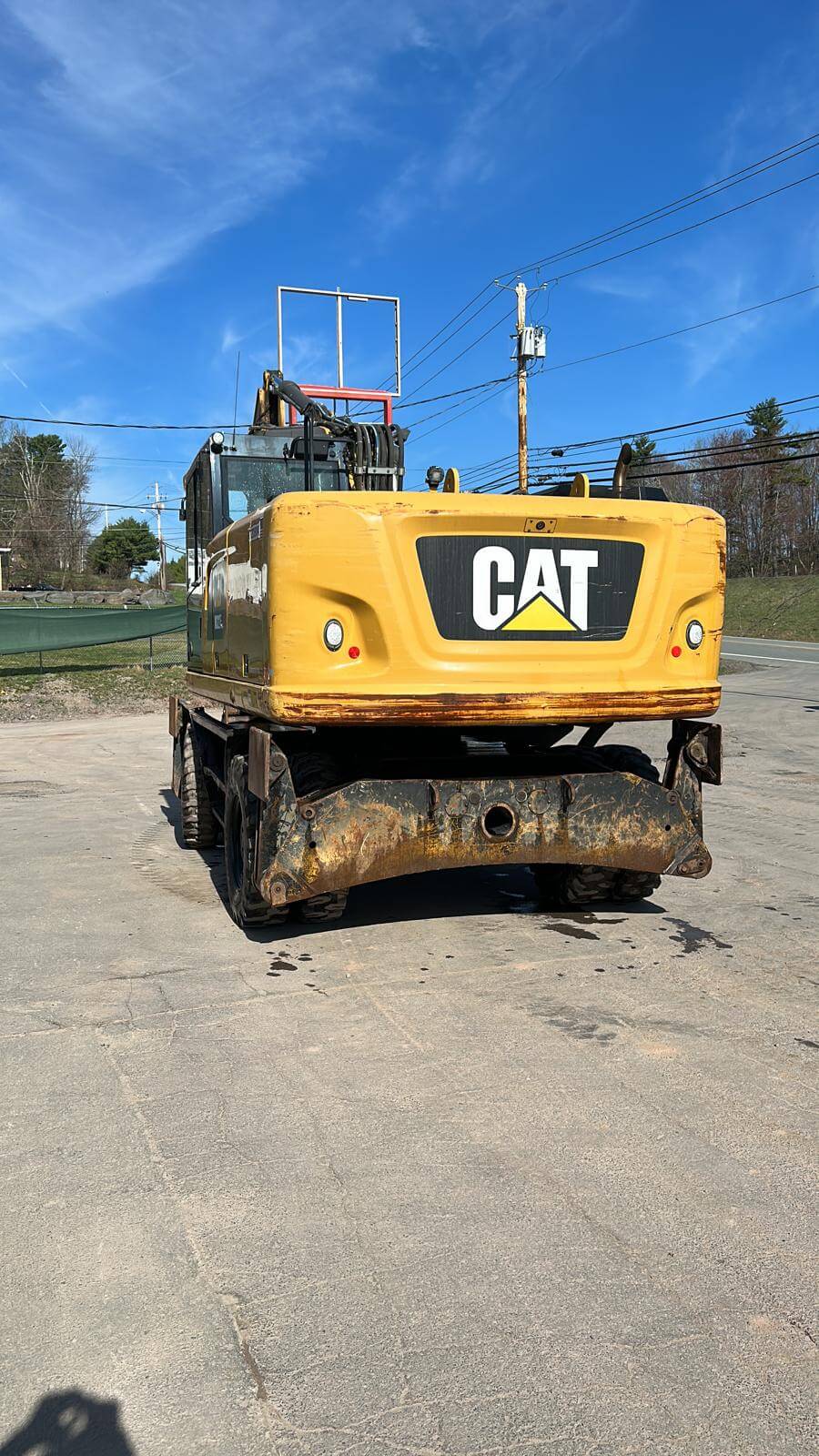 2016 Caterpillar M322F Wheeled Excavator