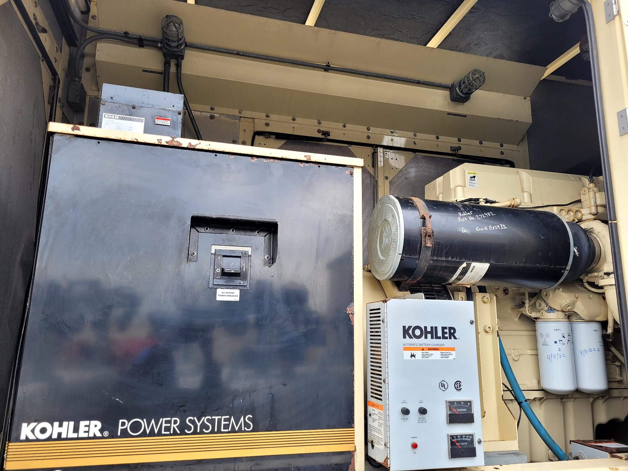 2006 Kohler 250REOZDB 250kw Towable Generator