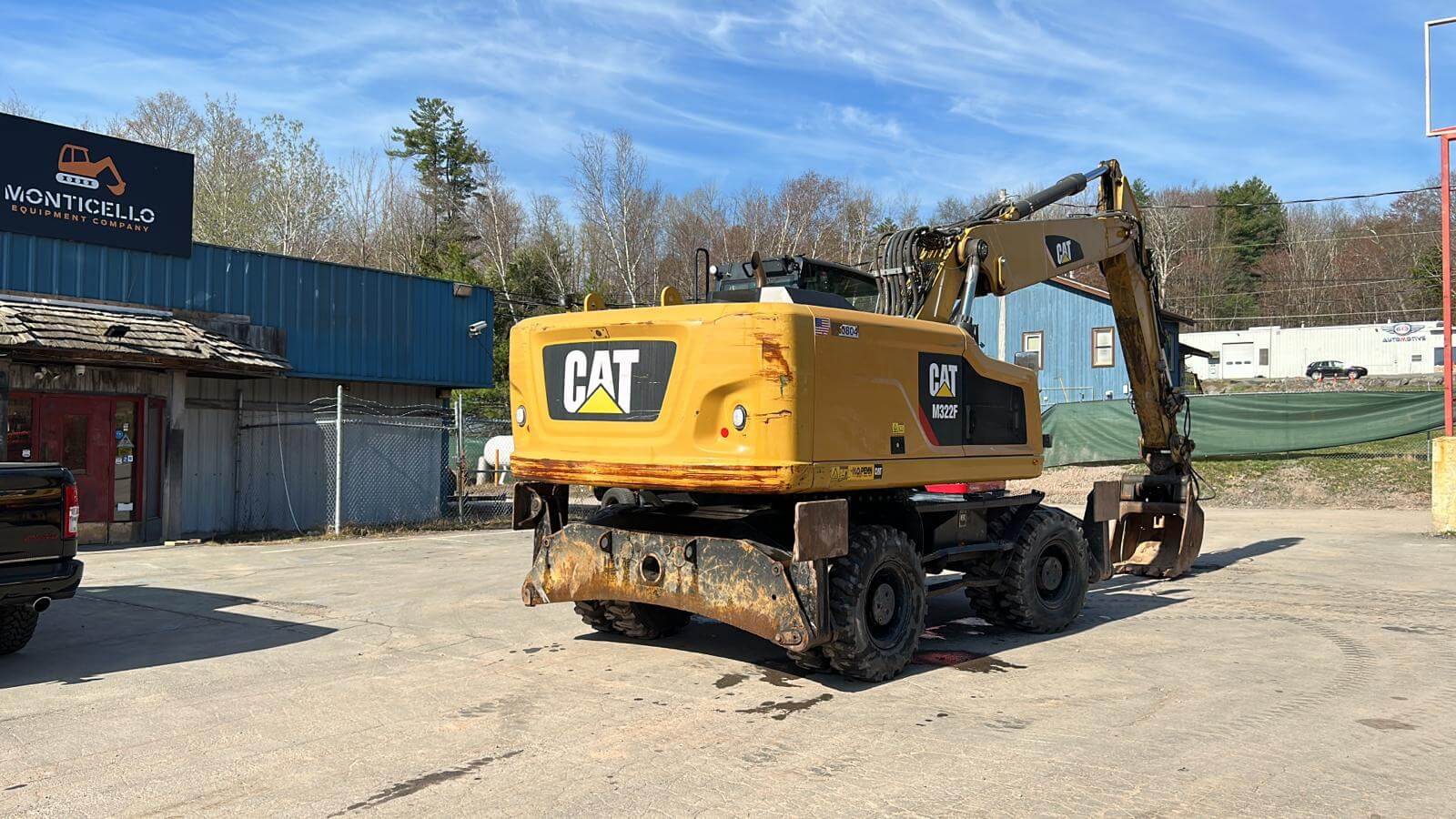 2016 Caterpillar M322F Wheeled Excavator