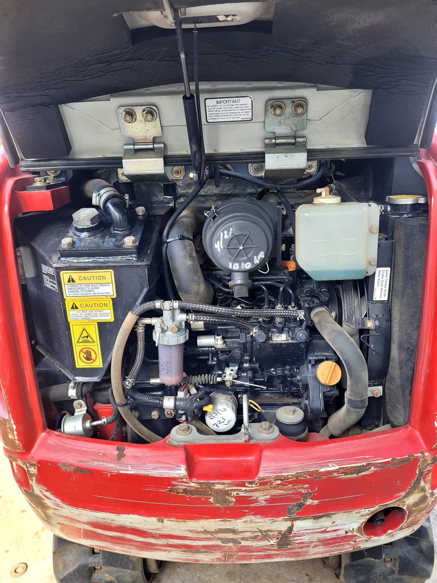 2017 Takeuchi TB216 Mini Excavator