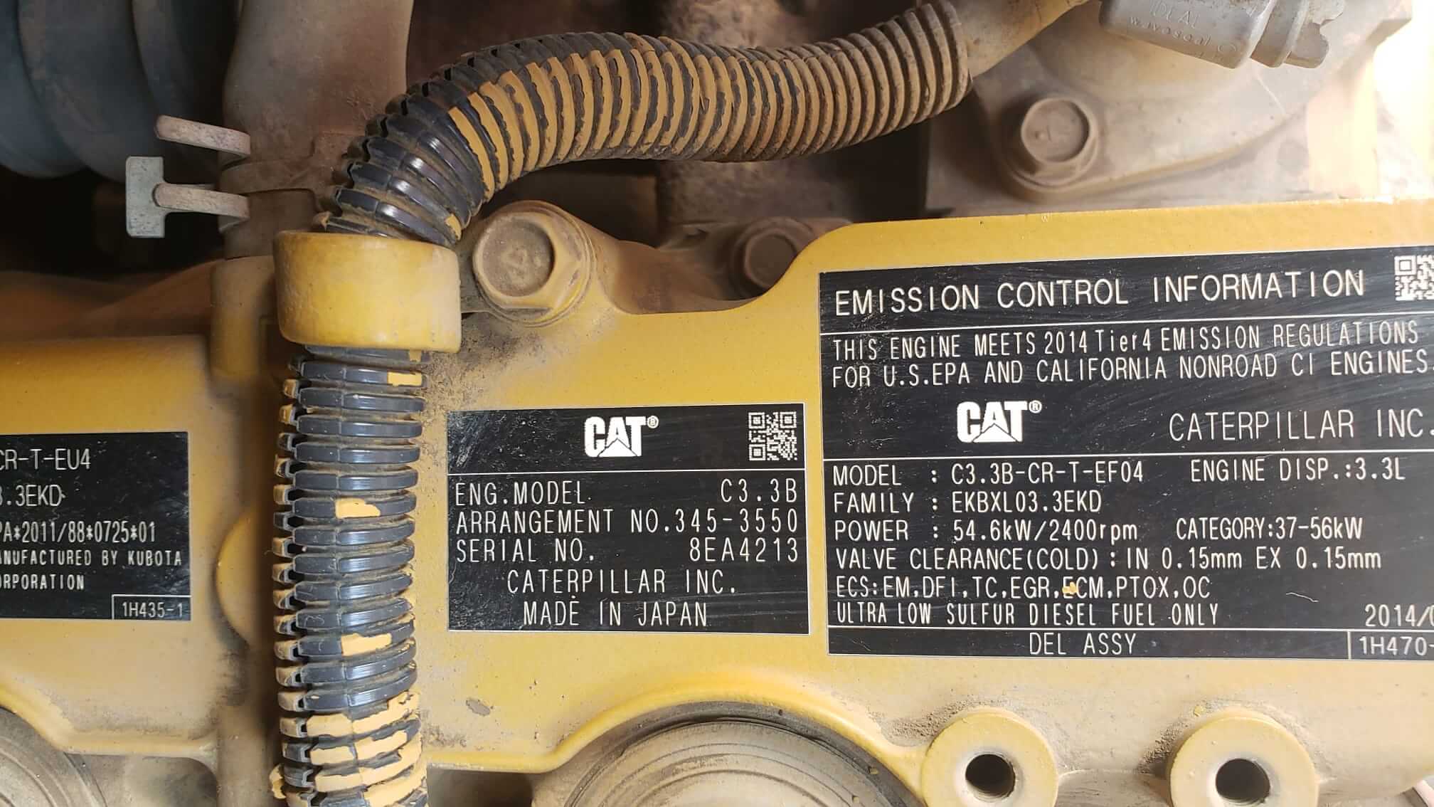 2014 CAT 279D Track Skid Steer