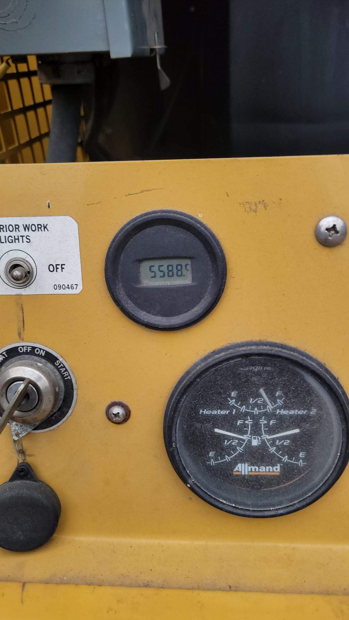 2011 Allmand Maxi Heat MH1000 Portable Heater-Hours: 5,589