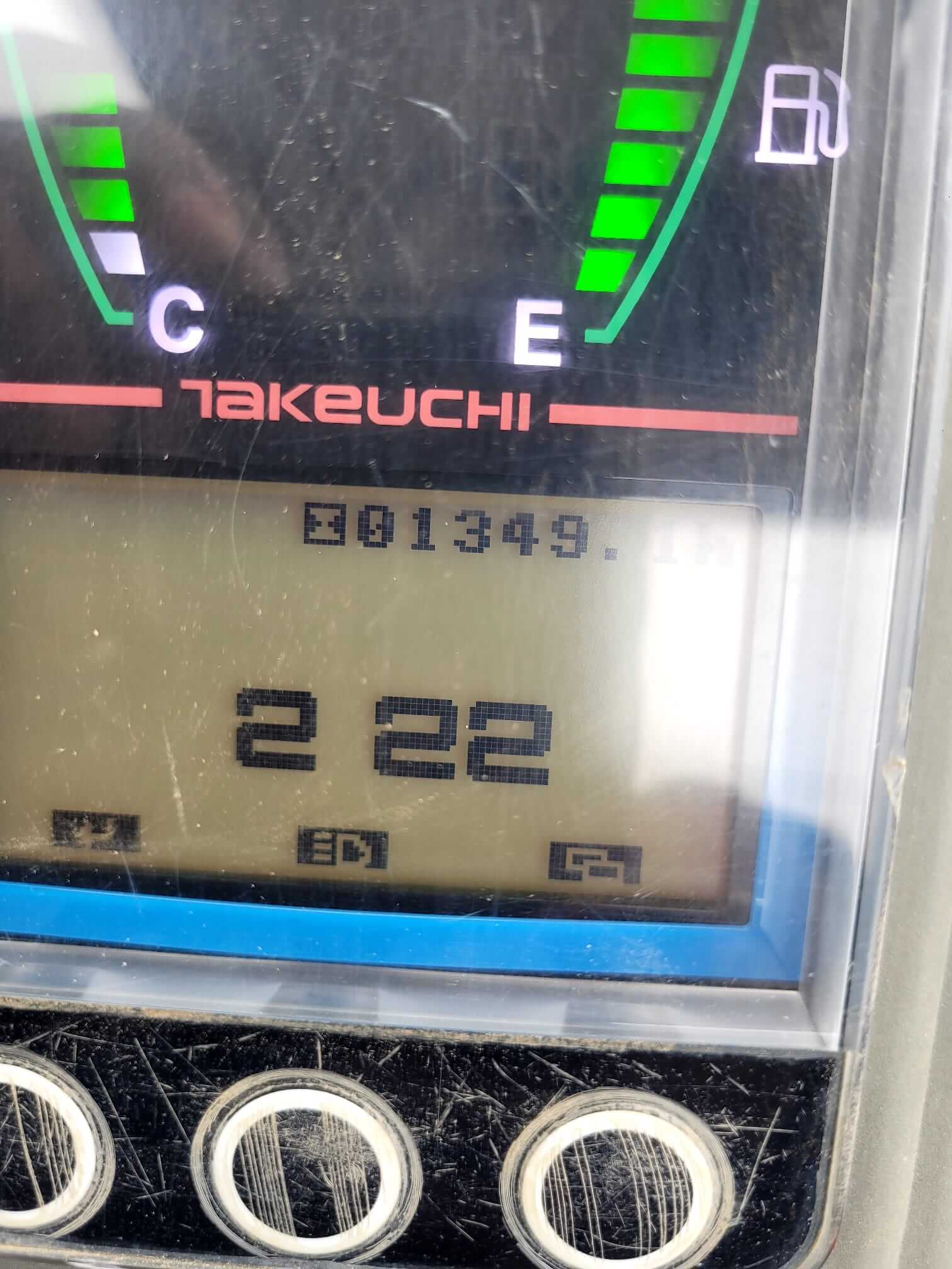 2017 Takeuchi TB216 Mini Excavator