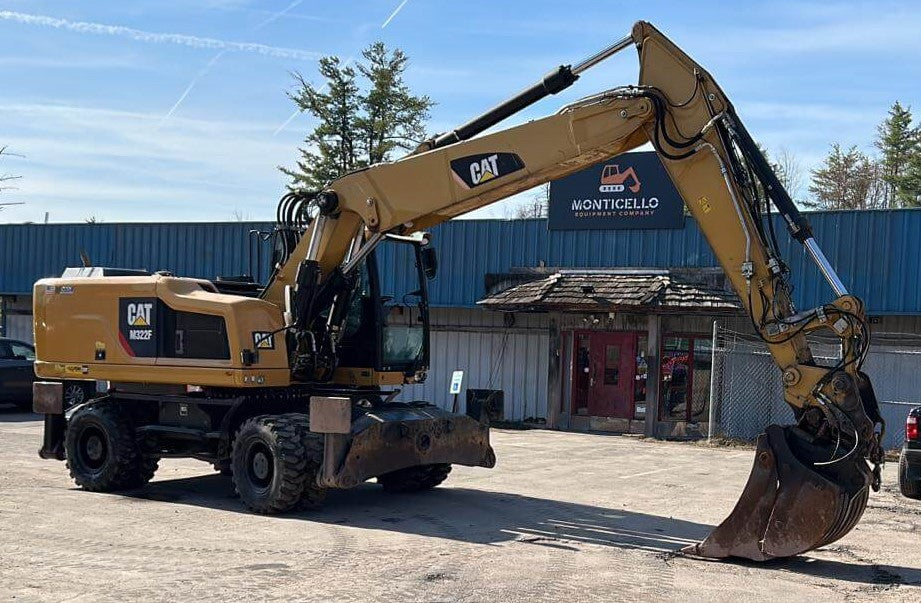 2016 Caterpillar M322F Wheeled Excavator