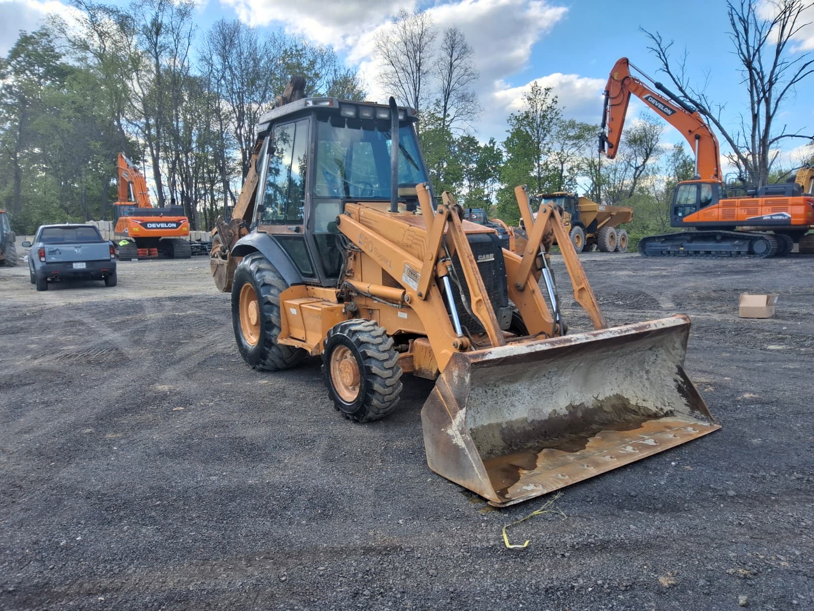 2000 CASE 580 Super L Backhoe 4x4 Extendahoe