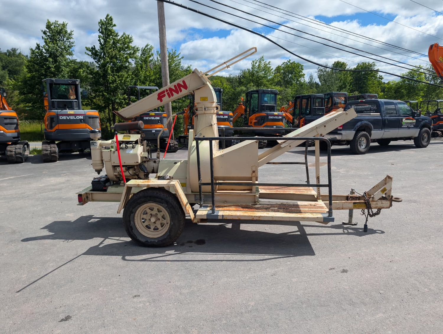 1991 Finn B70 Straw Blower