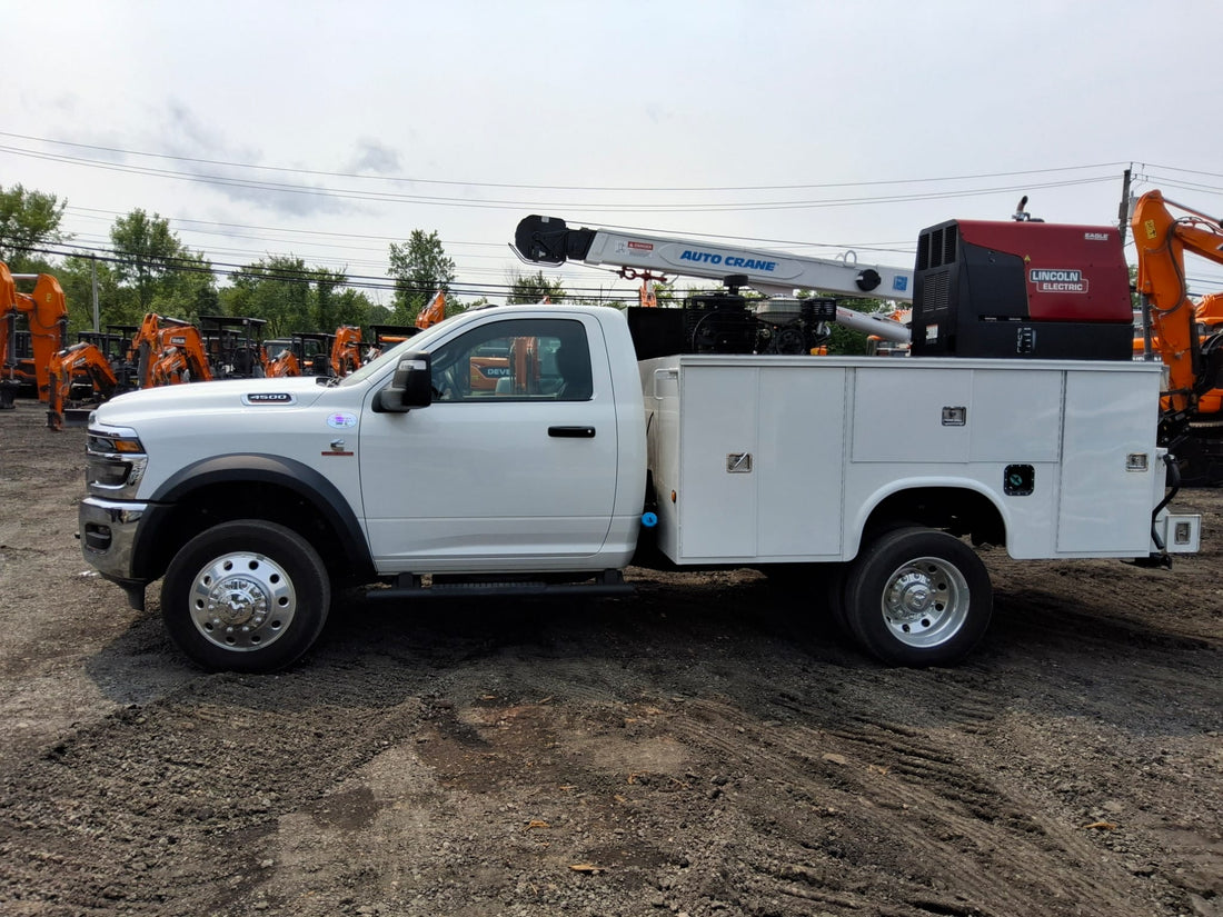 2025 Ram 4500HD Service Truck W/Auto Crane