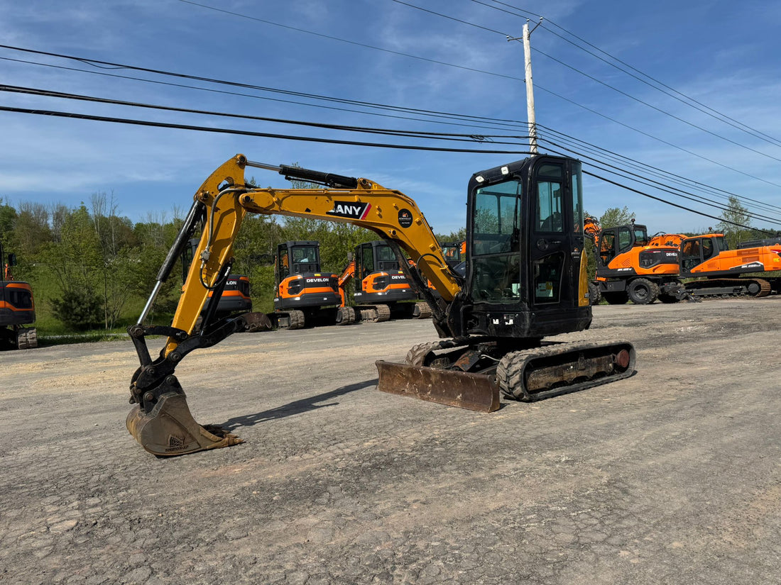 2023 Sany SY35U Mini Excavator-Hours: 787