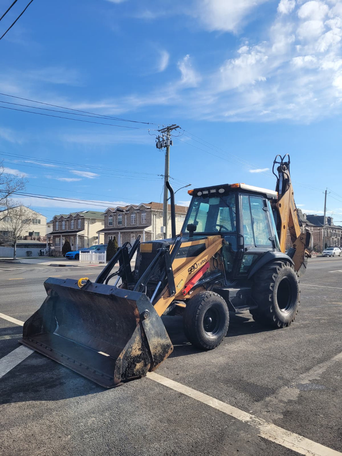 1991 Case 590 Turbo loader Backhoe w/Extendahoe