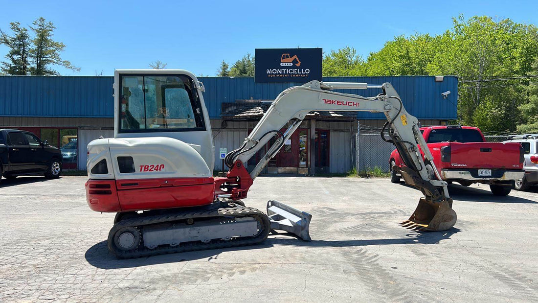 2016 Takeuchi TB240 Mini Excavator - Hours: 2,403