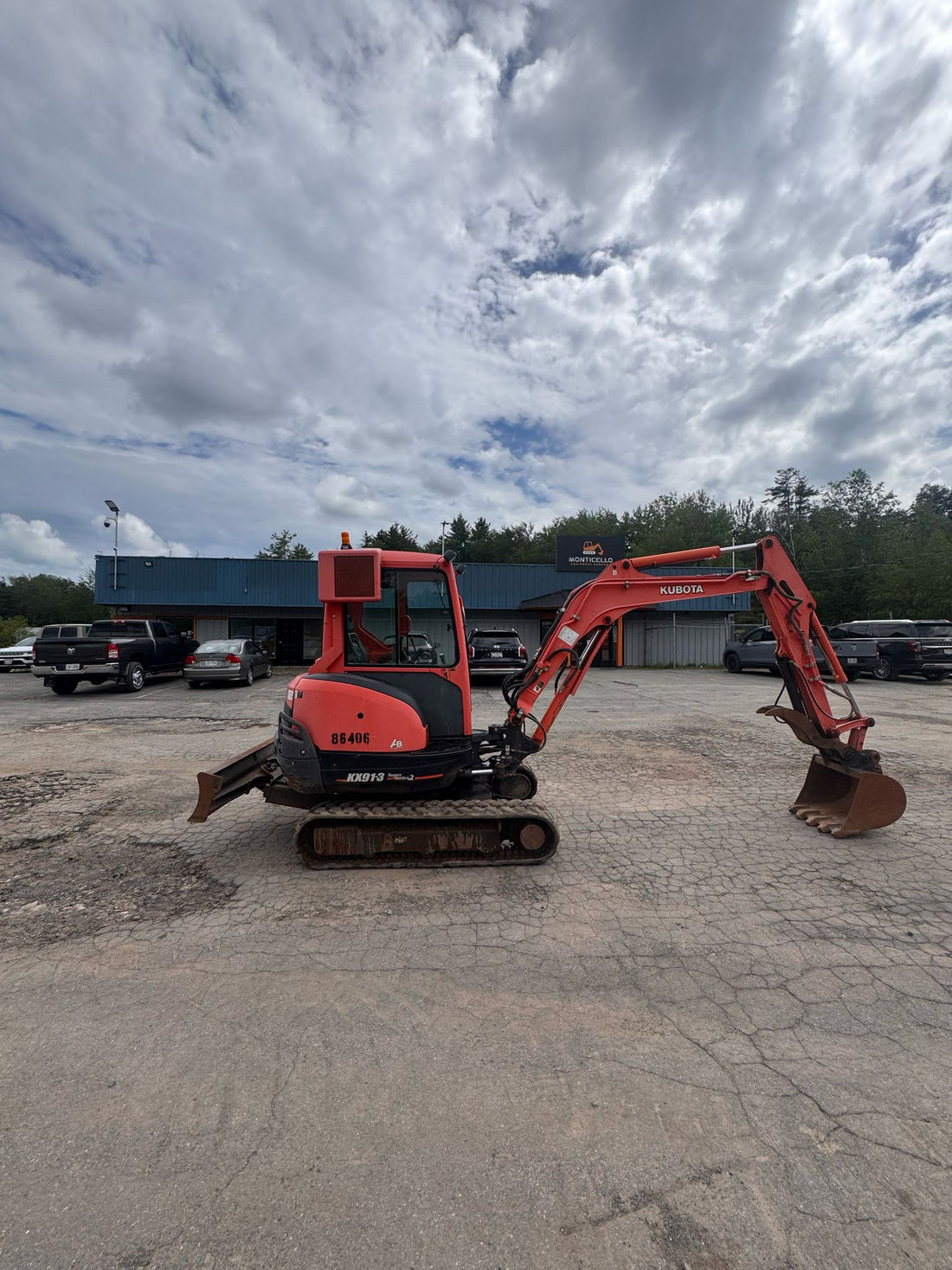 2016 Kubota KX91-3S2 Mini Excavator