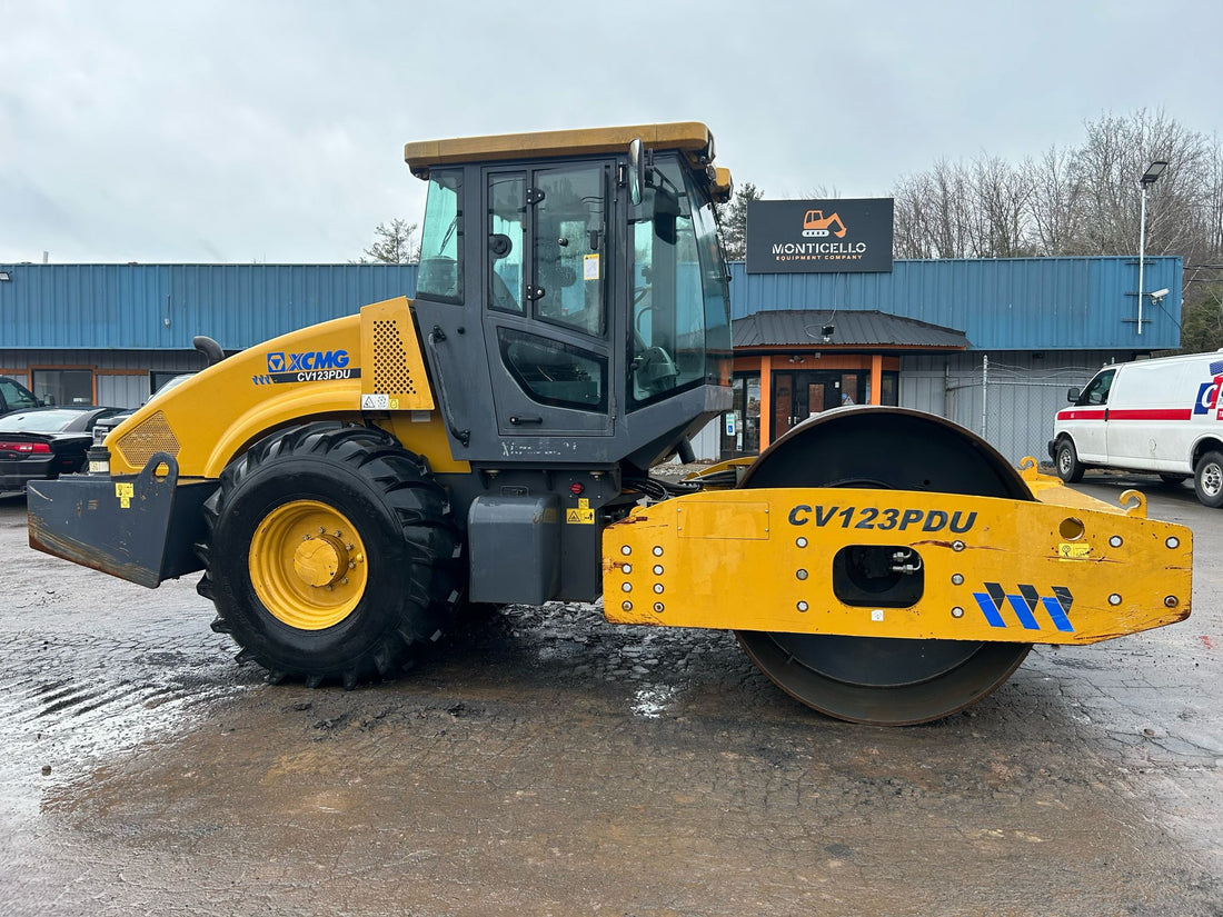 2019 XCMG CV123PDU Smooth Drum Vibratory Roller