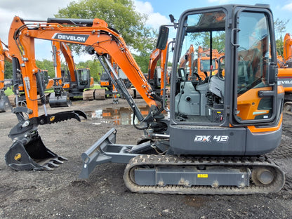 2026 Develon DX42-7-US40 Mini Excavator