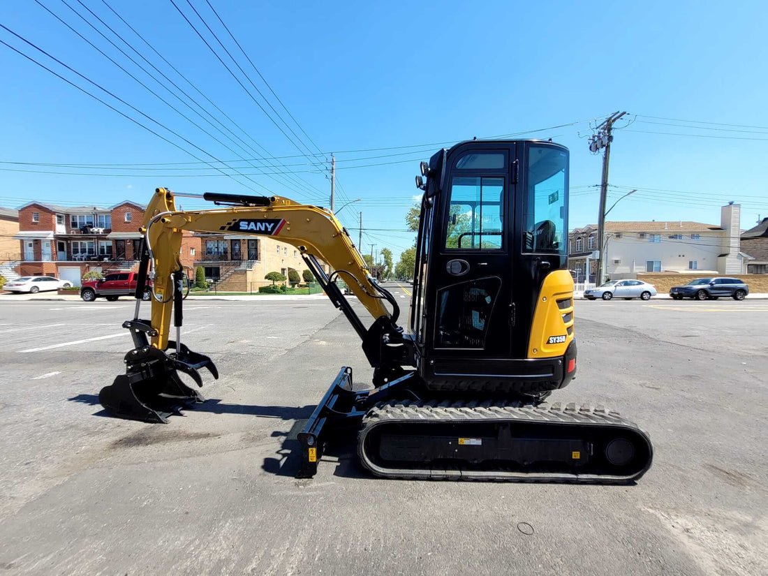 2022 Sany Sy35U Mini Excavator-NEW