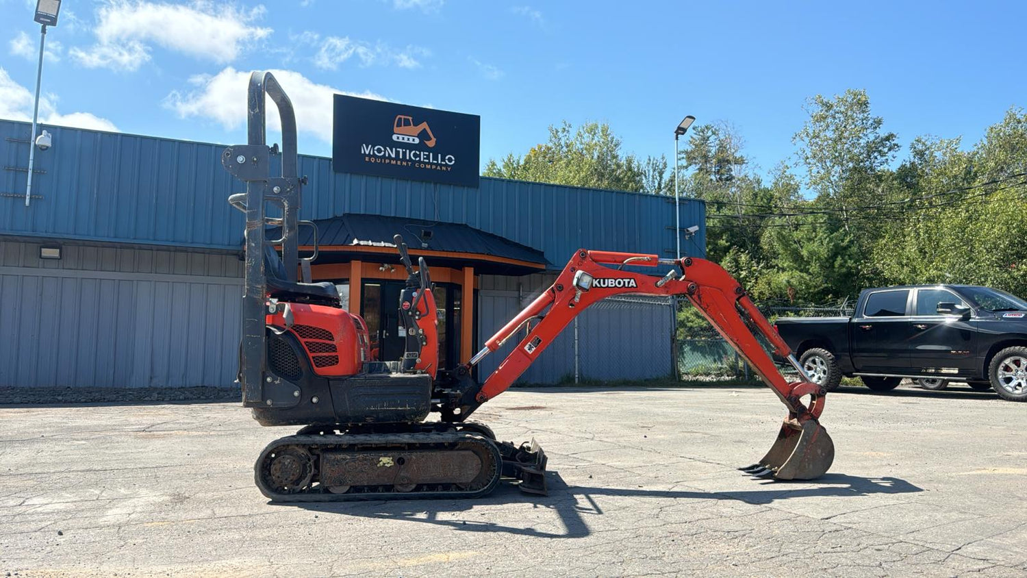 2018 Kubota SV008-3 Mini Excavator