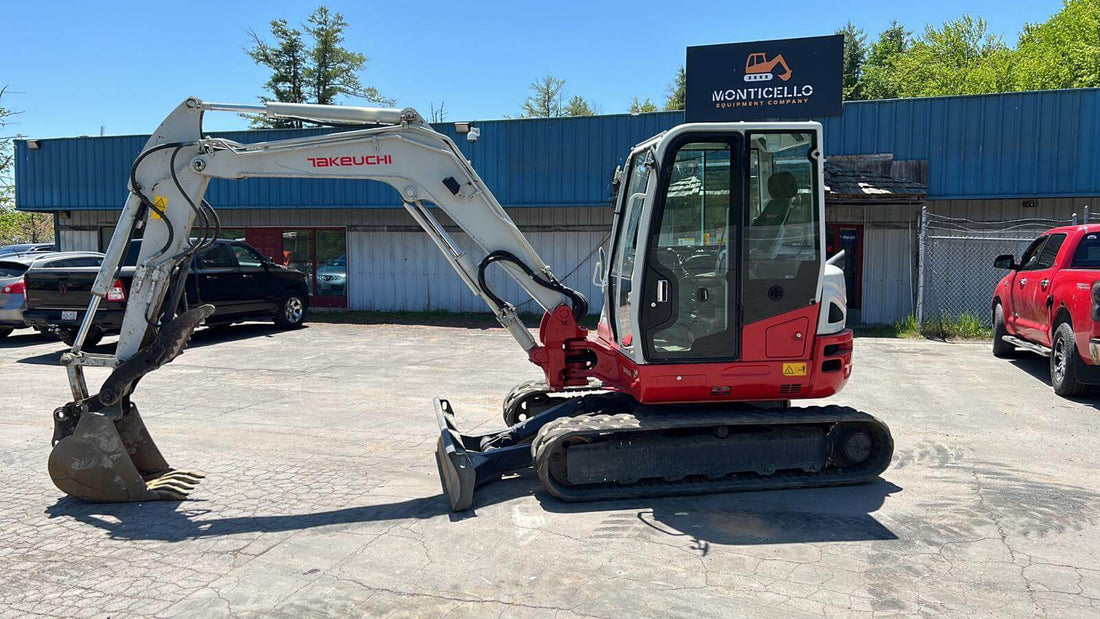 2017 Takeuchi TB260 Mini Excavator- Hours: 1,744