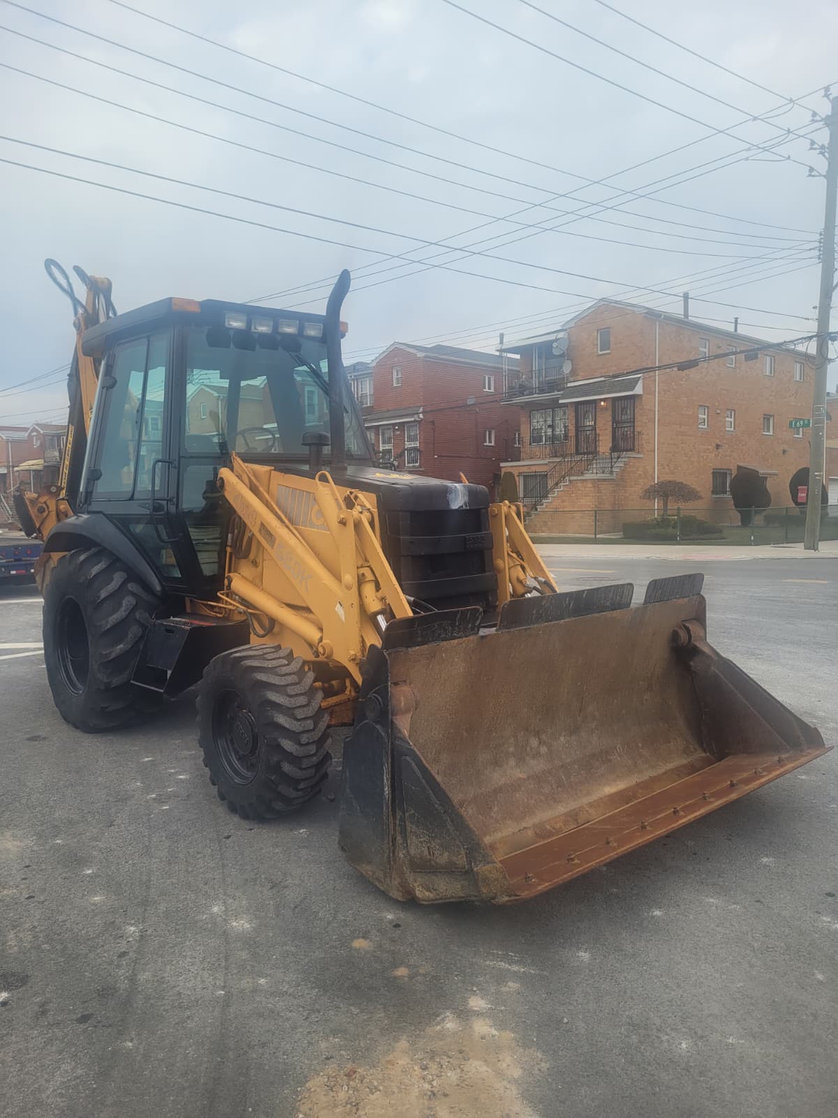 1987 Case 580K 4 x 4 Loader Backhoe w/Extendahoe