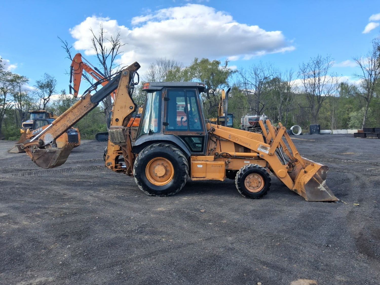 2000 CASE 580 Super L Backhoe 4x4 Extendahoe