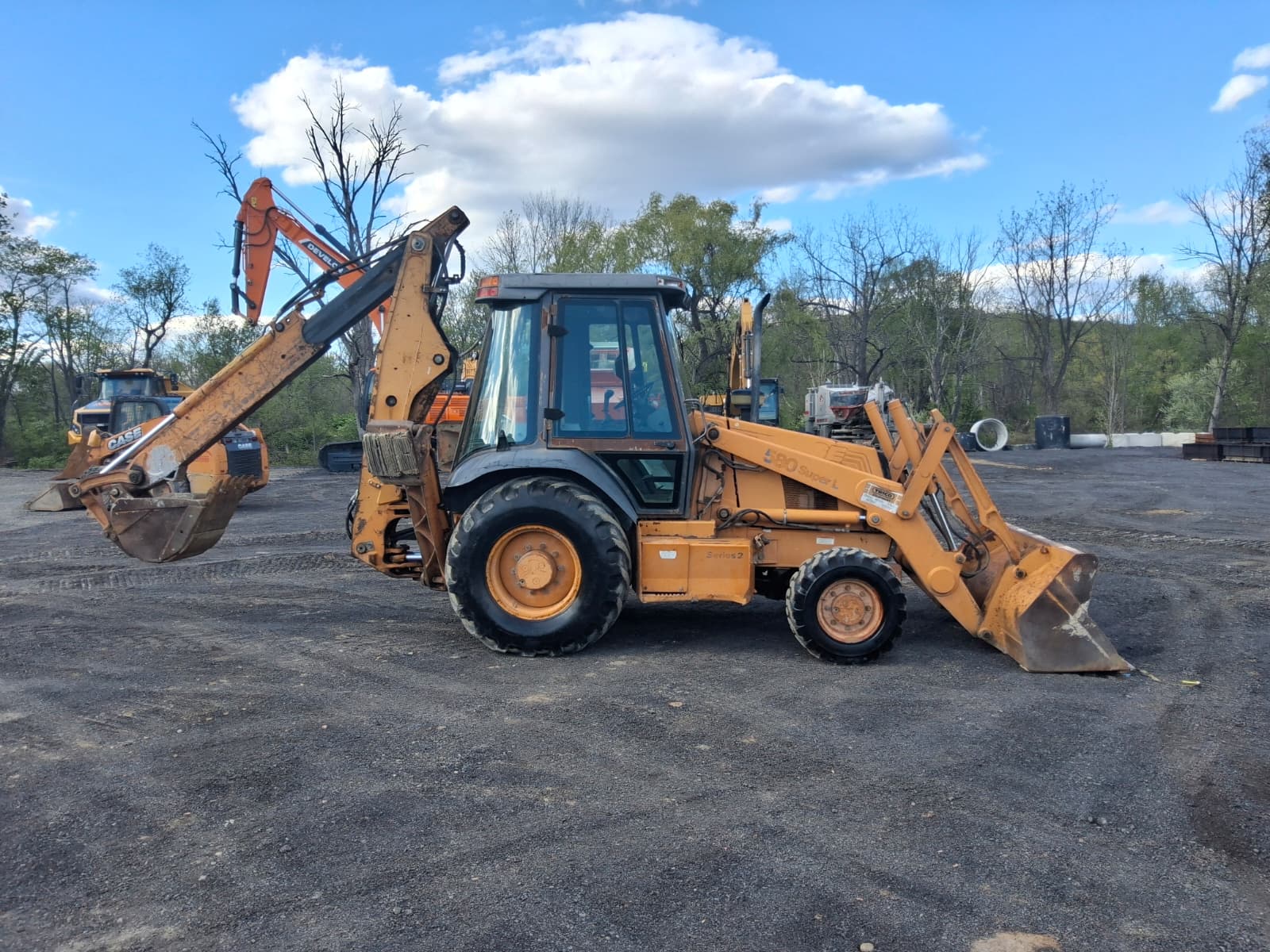 2000 CASE 580 Super L Backhoe 4x4 Extendahoe