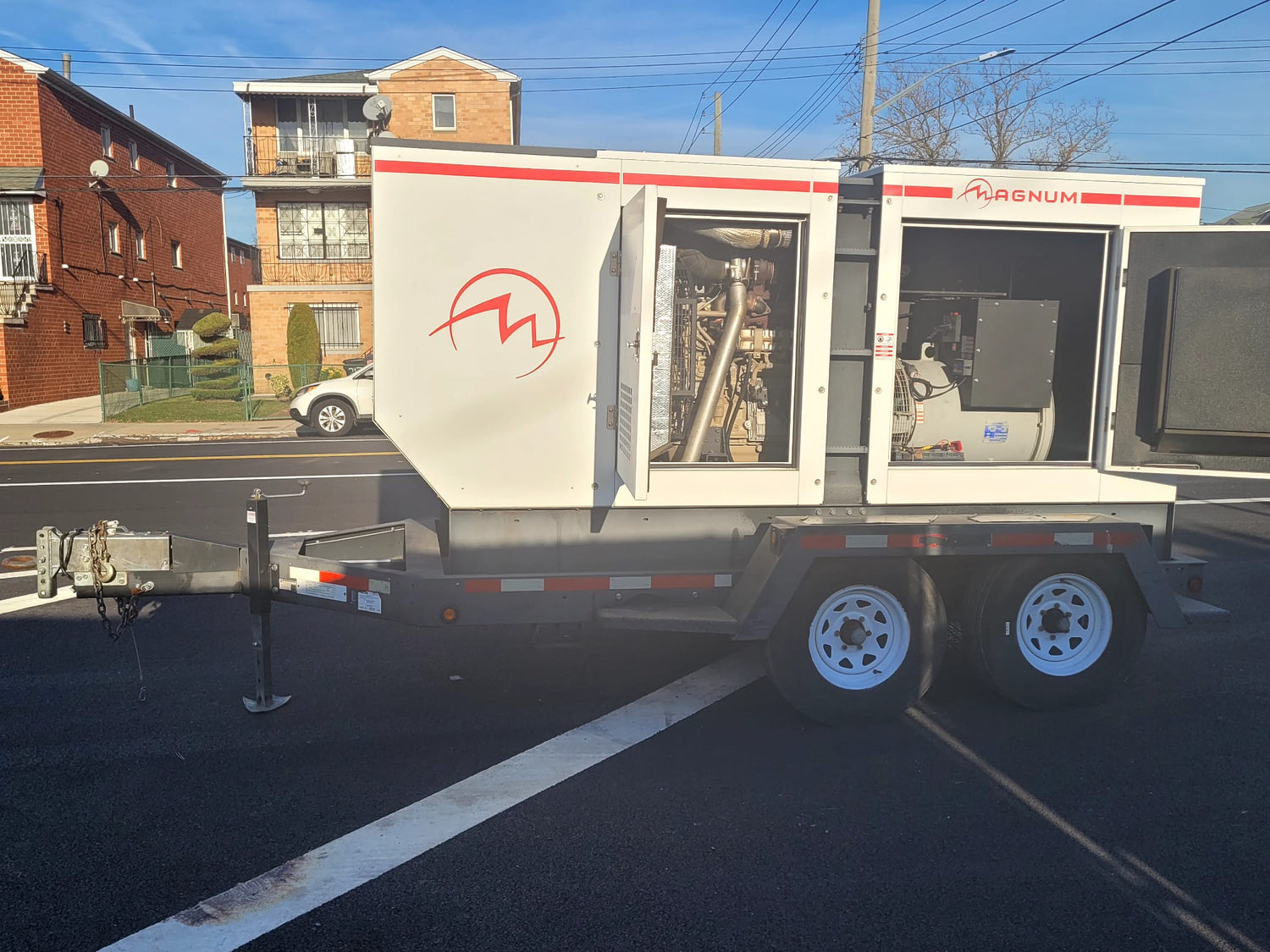 2012 Magnum MMG175 Towable Generator-Hours: 2,209