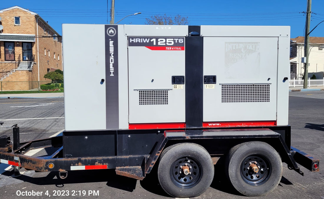 2018 HiPower HRIW 125T6 Towable Generator