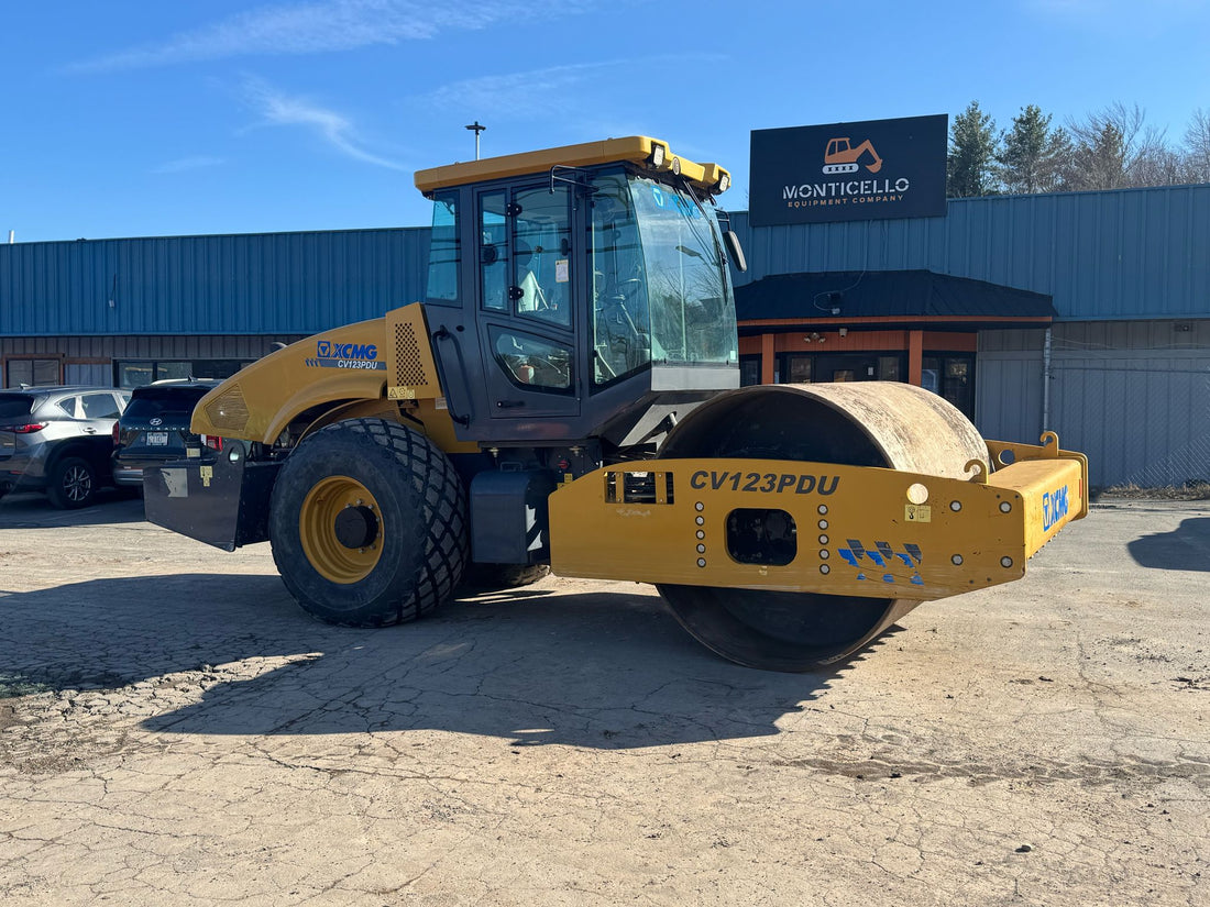 2021 XCMG CV123PDU Smooth Drum Vibratory Roller