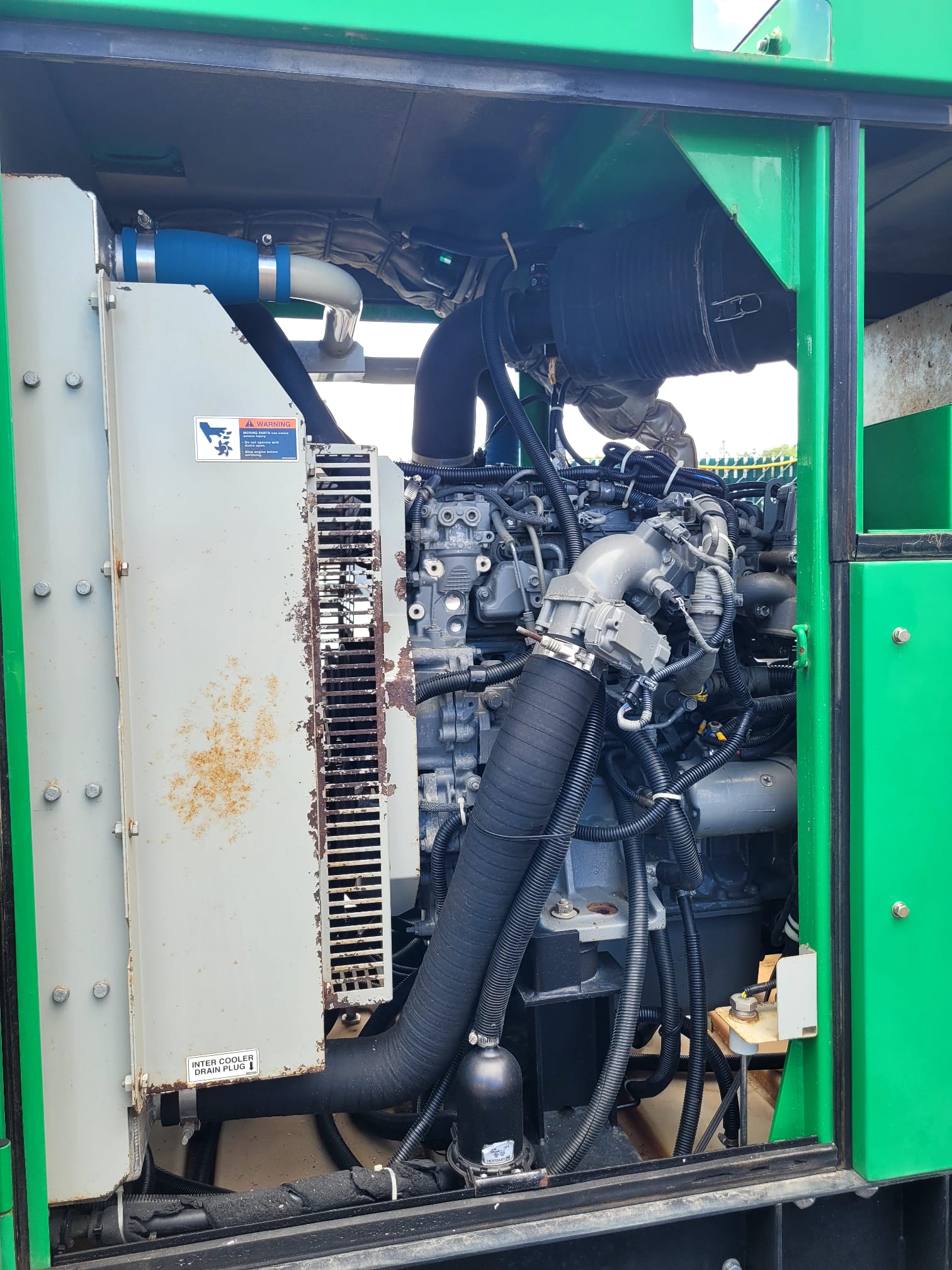 2016 MQ Whisperwatt DCA70SSIU4F Towable Generator-70kva