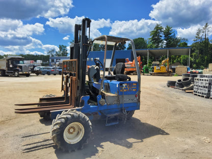 2004 Volvo VHD Flatbed with Princeton PB50 Truck Mounted Forklift