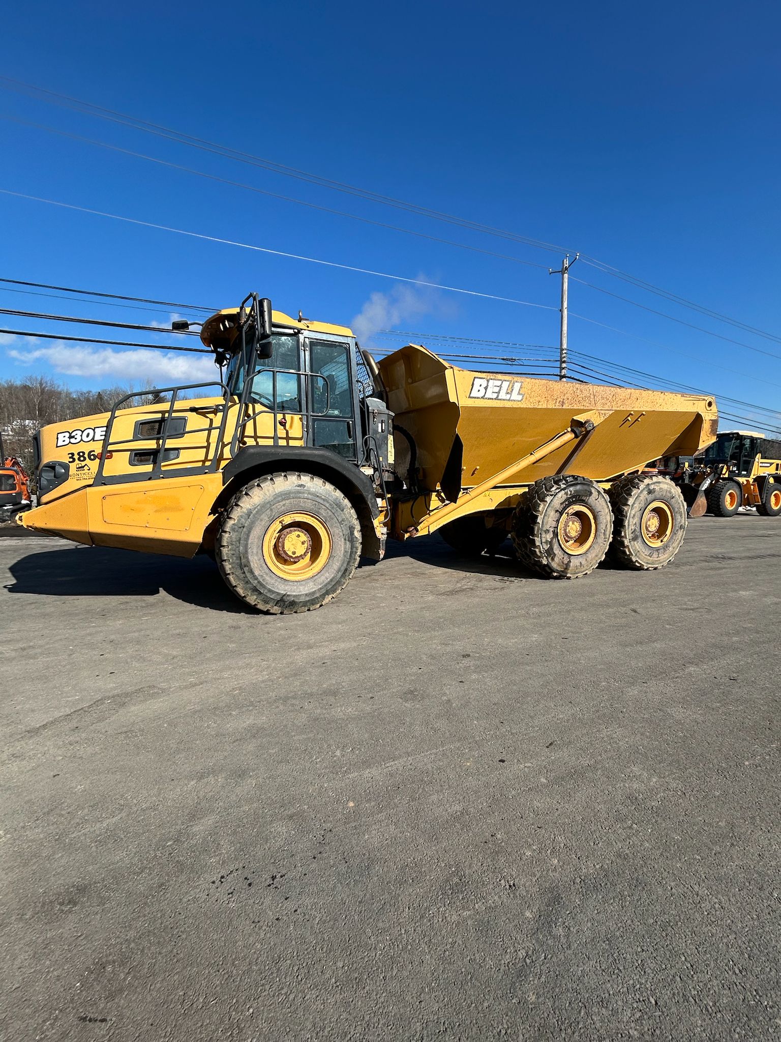 2015 Bell B30E Articulated Haul Truck