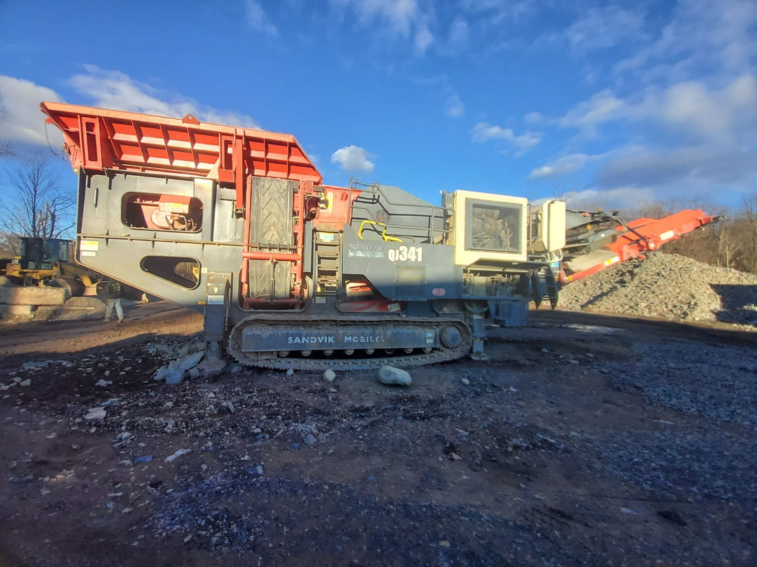 2016 Sandvik QJ341 Mobile Jaw Crusher