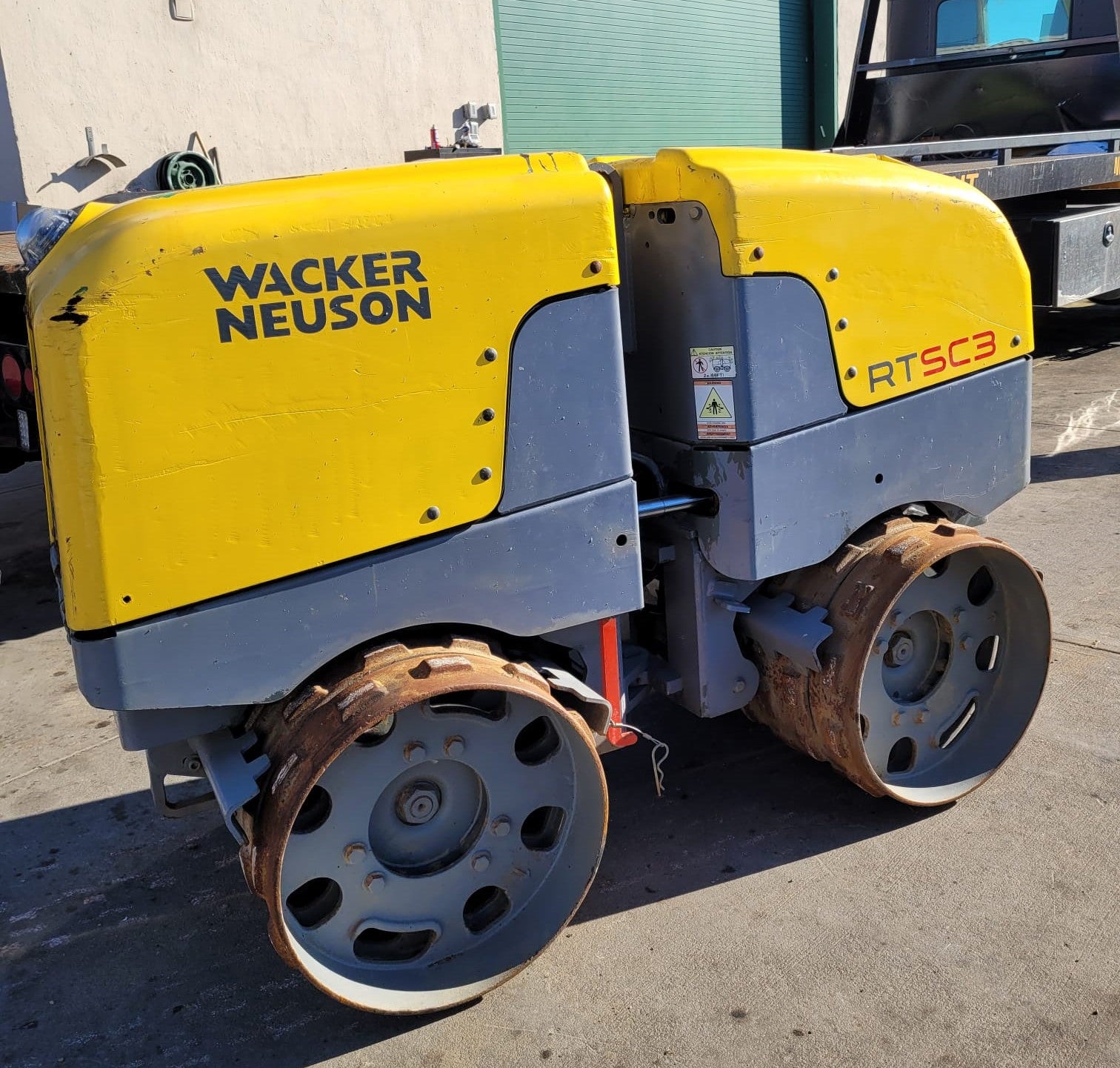 2015 Wacker Neuson RTSC3 Trench Roller W/Remote Control – Good Eye ...